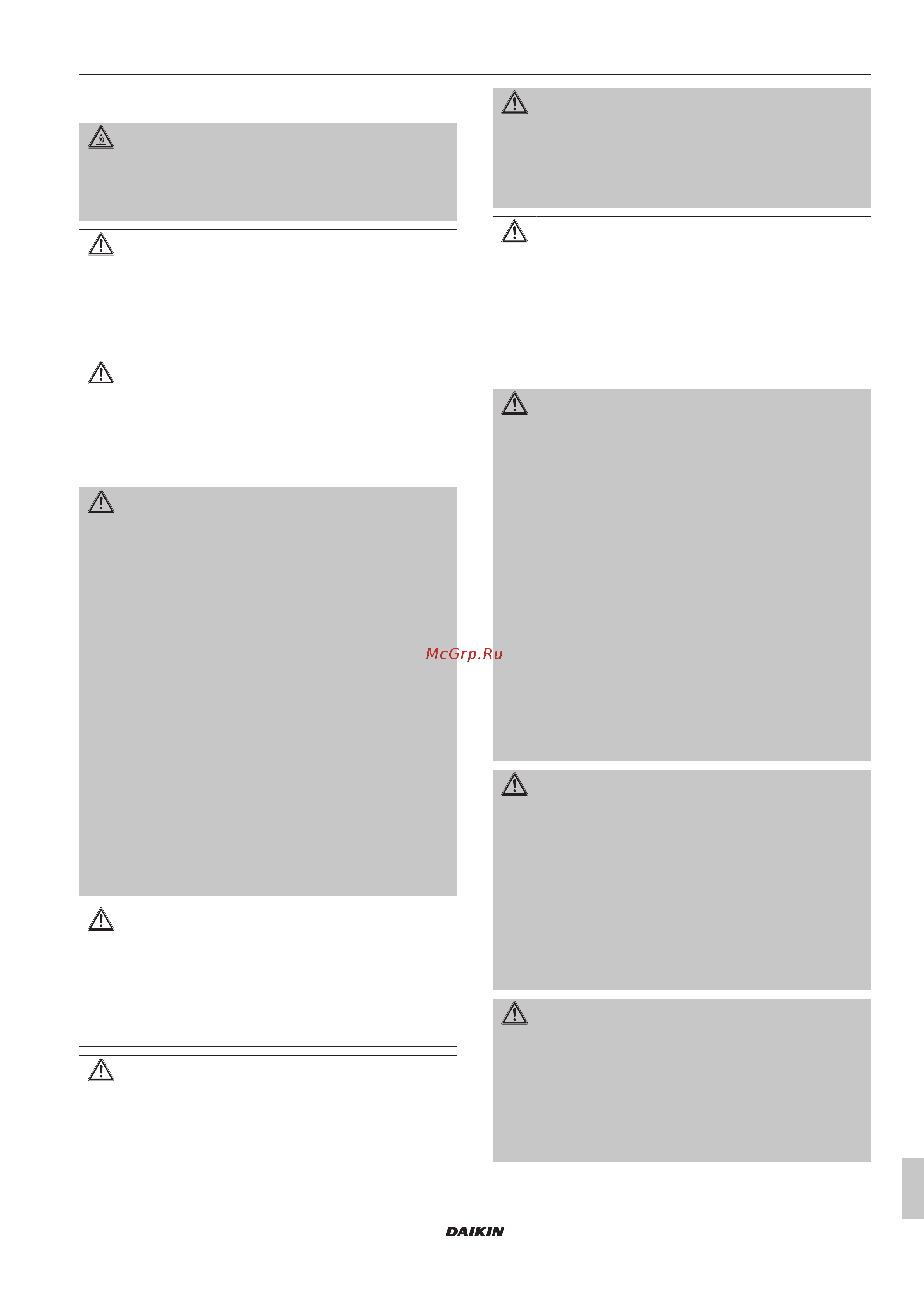 Daikin FTXTA30B2V1BW [3/20] Instructions for safe operation