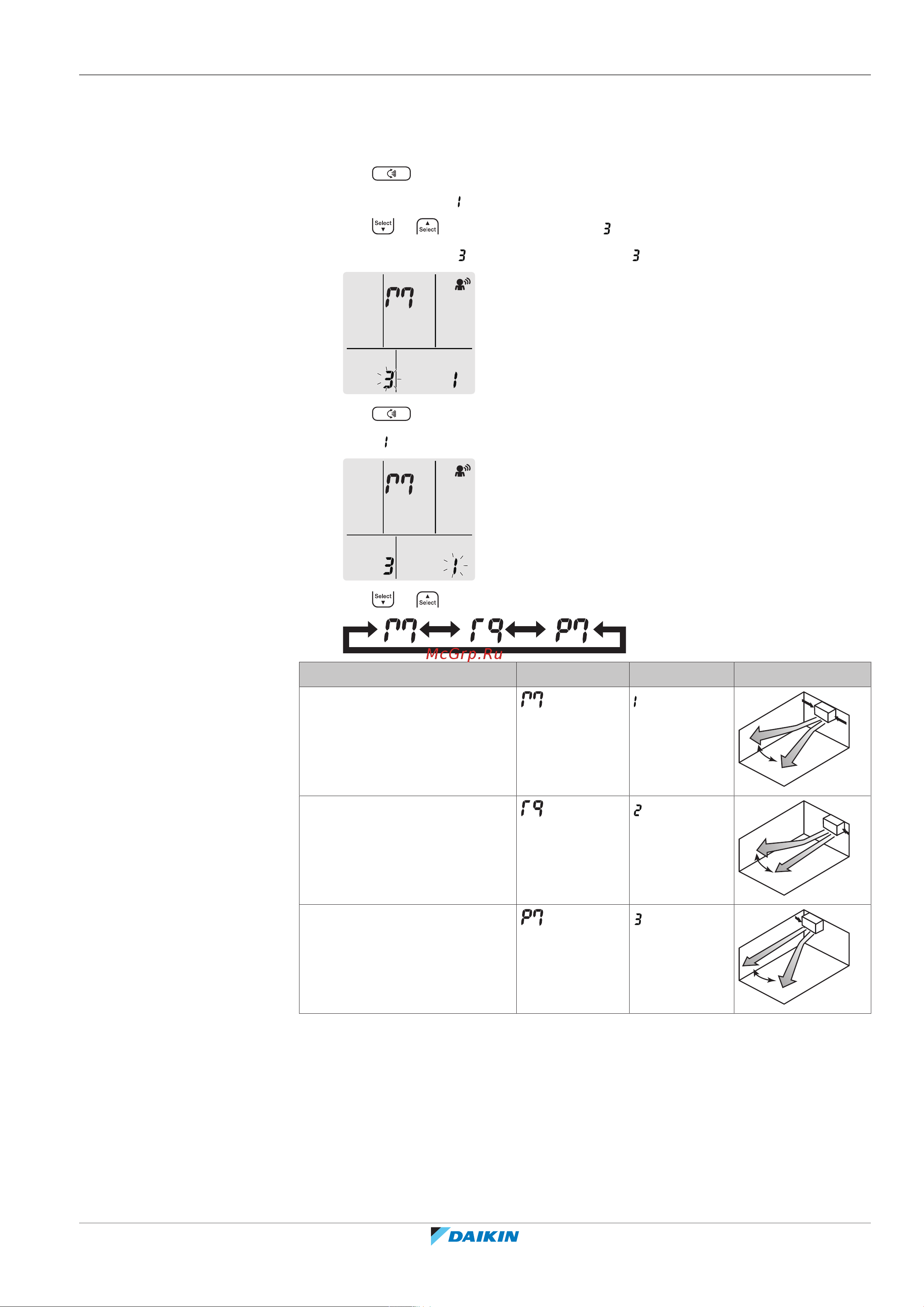Daikin FTXTA30B2V1BW [19/60] To change indoor unit position setting