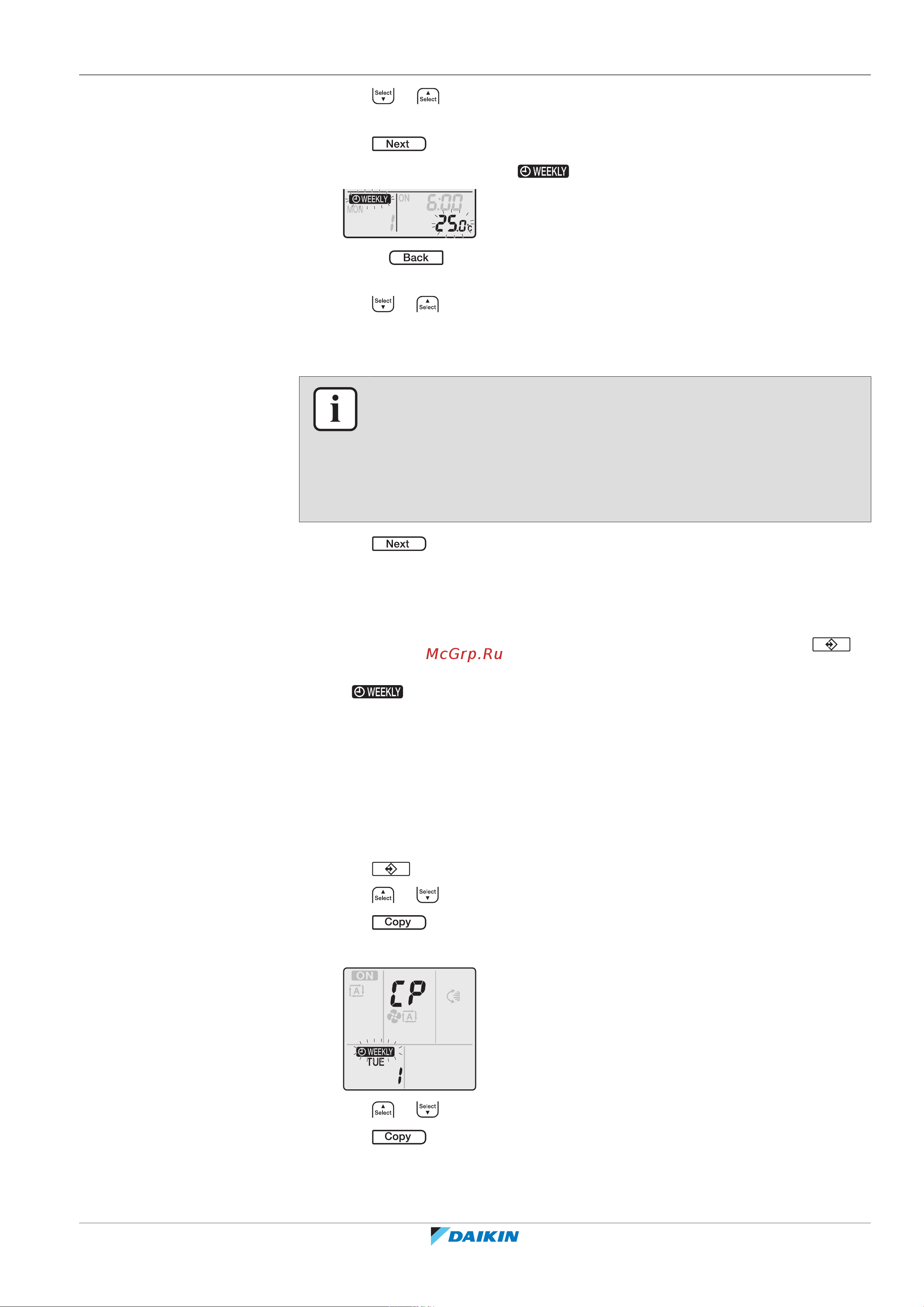 Daikin FTXTA30B2V1BB [33/60] Operation