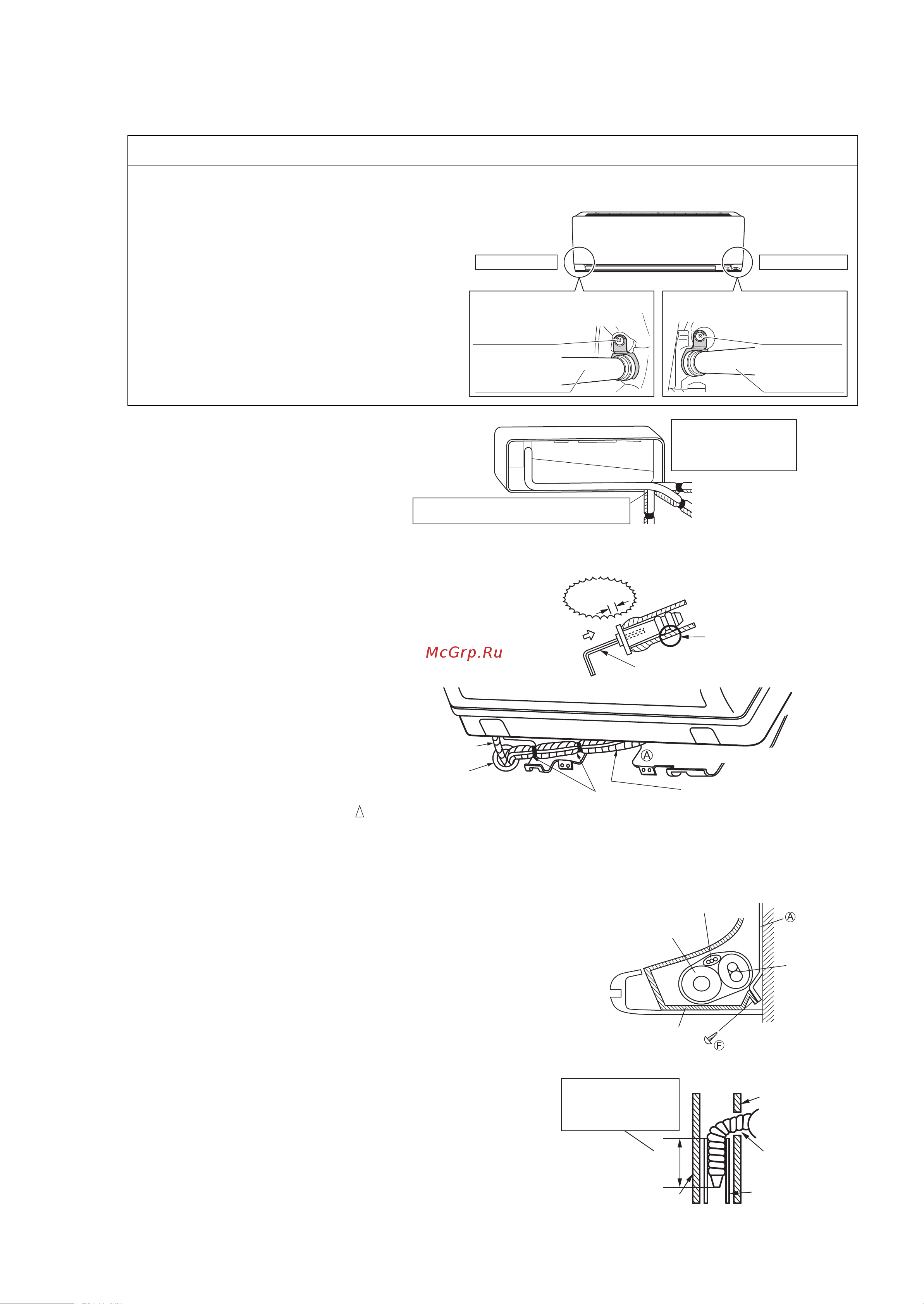 Daikin ATX35KV1B [10/16] Замена сливной пробки и дренажного шланга