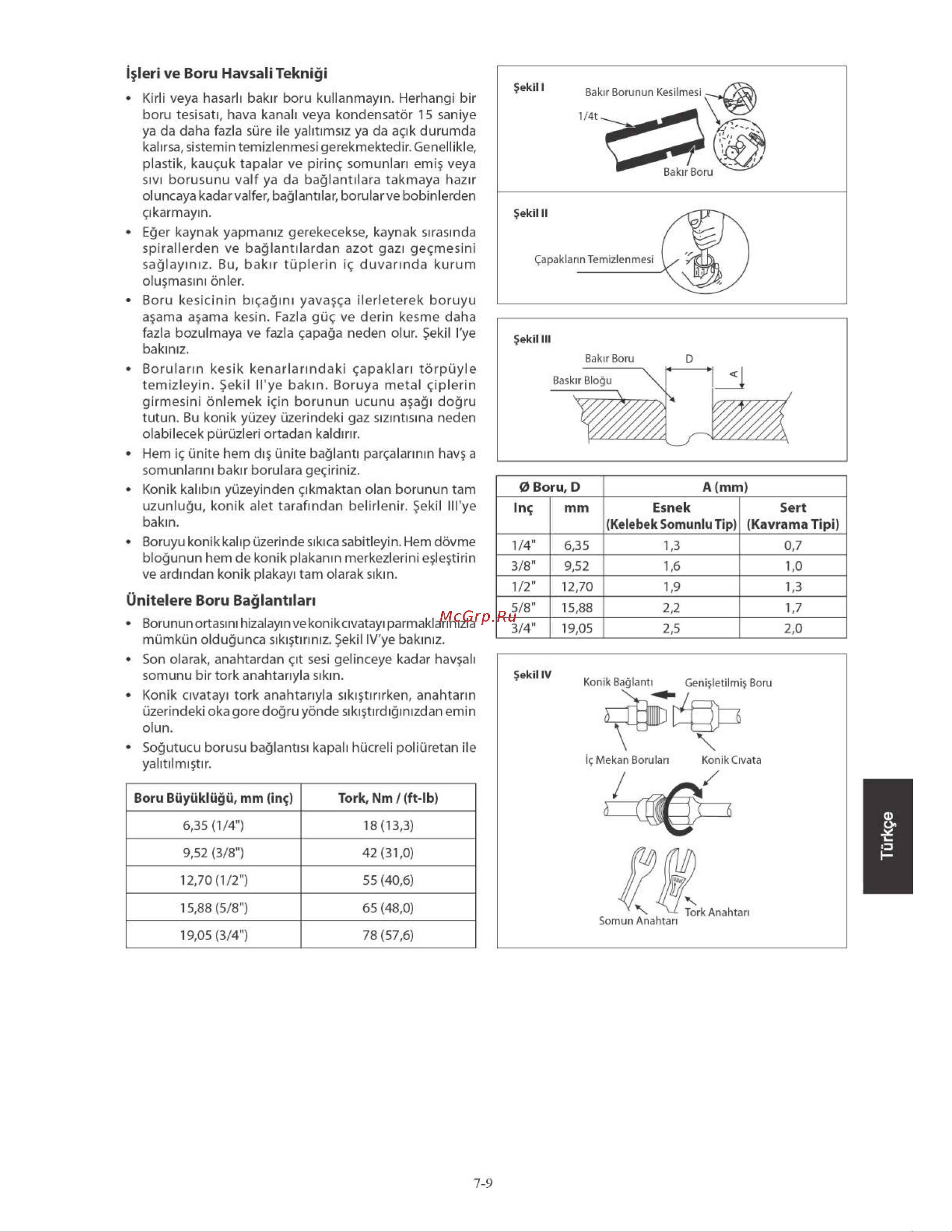 Daikin FTYN35LV1B [119/152] Leri ve boru havsali teknigi