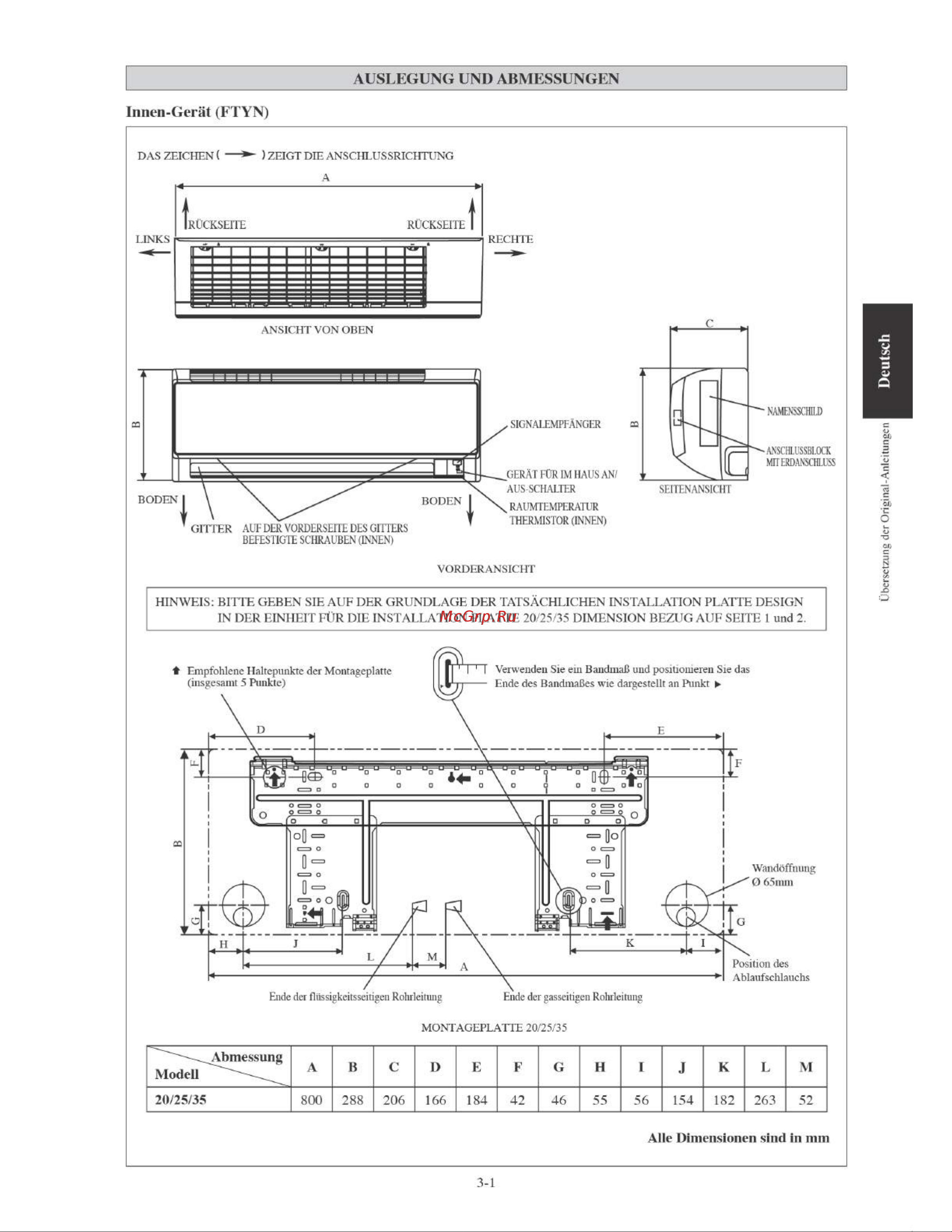 Daikin FTYN35LV1B [39/152] C d e f g h i
