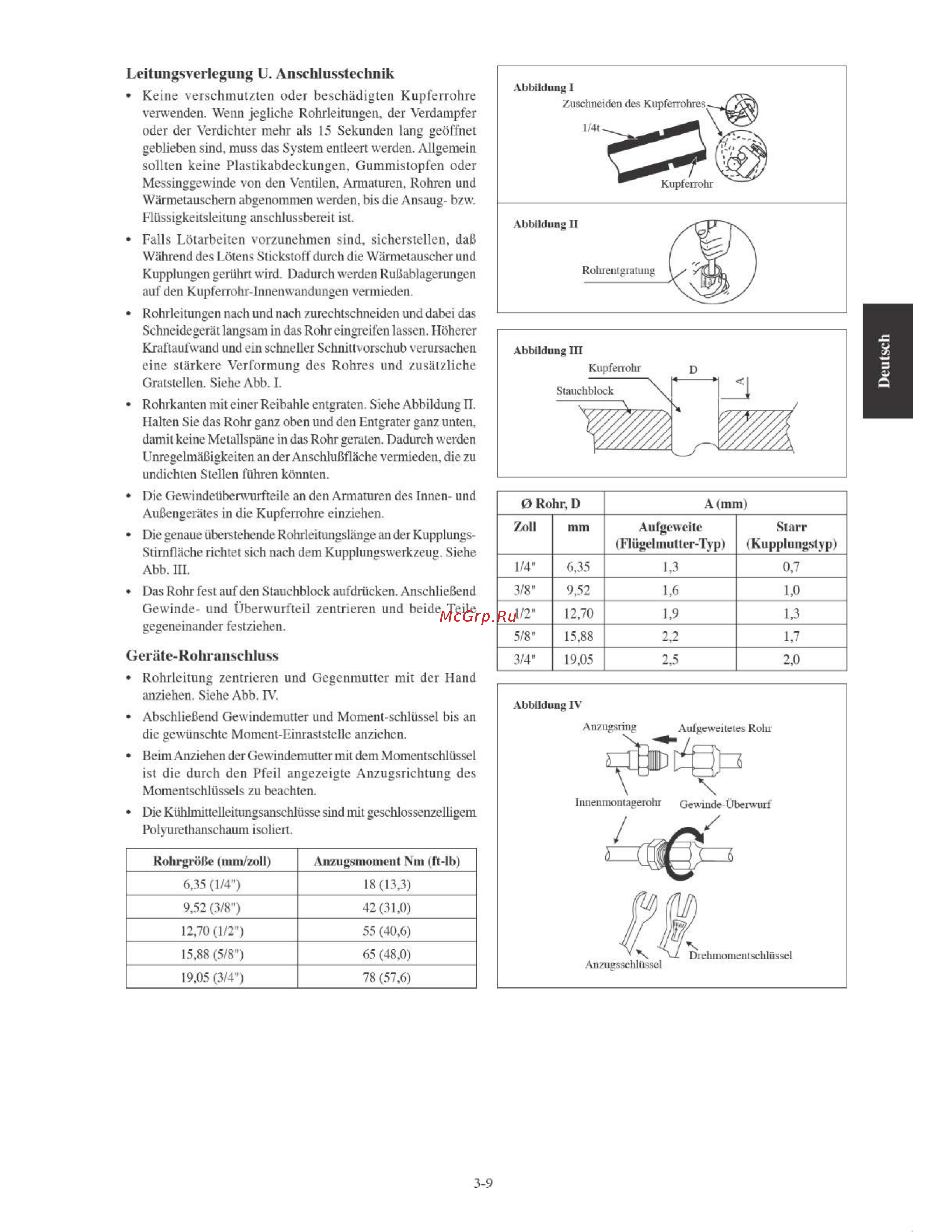 Daikin FTYN35LV1B [47/152] Deutsch