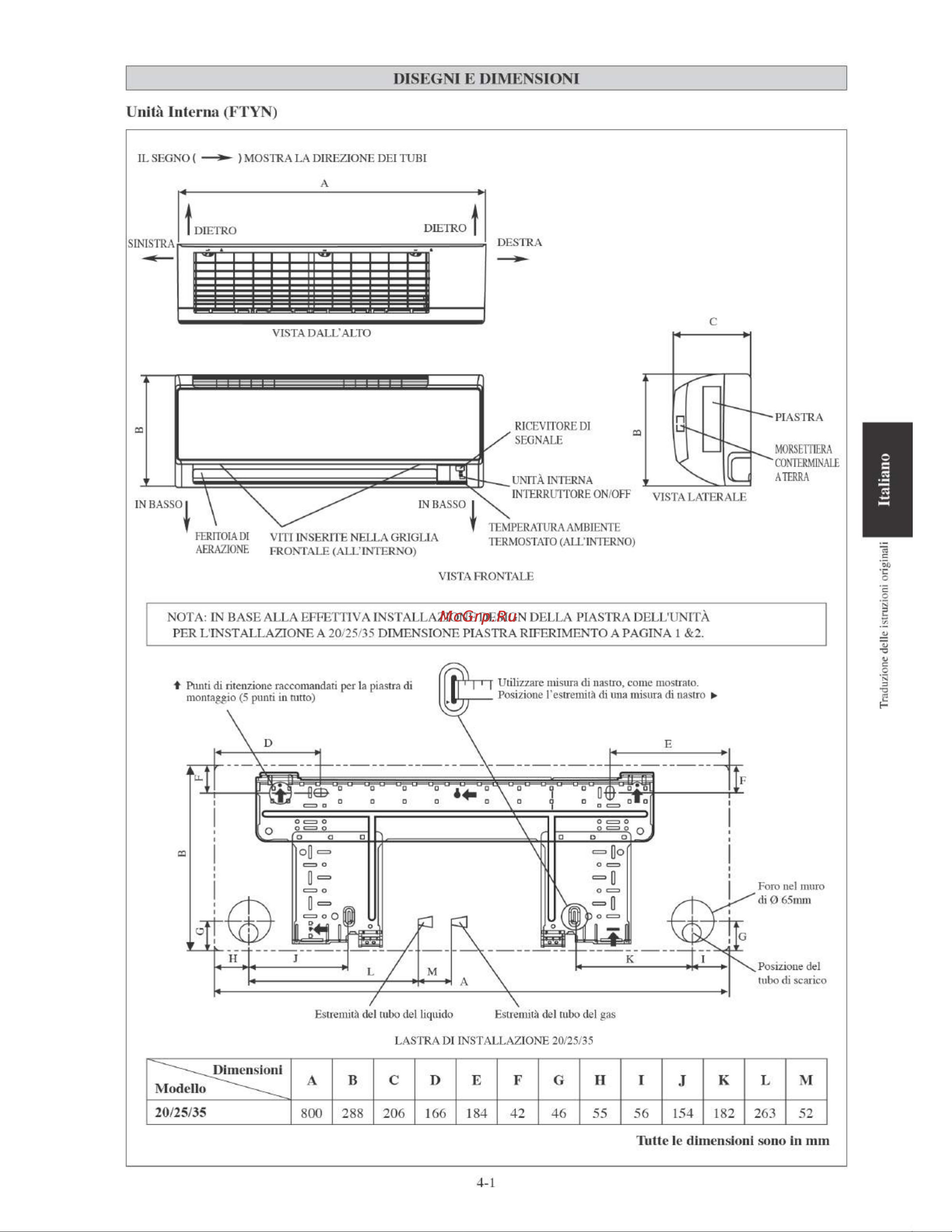 Daikin FTYN35LV1B [57/152] A b c d e f g h i