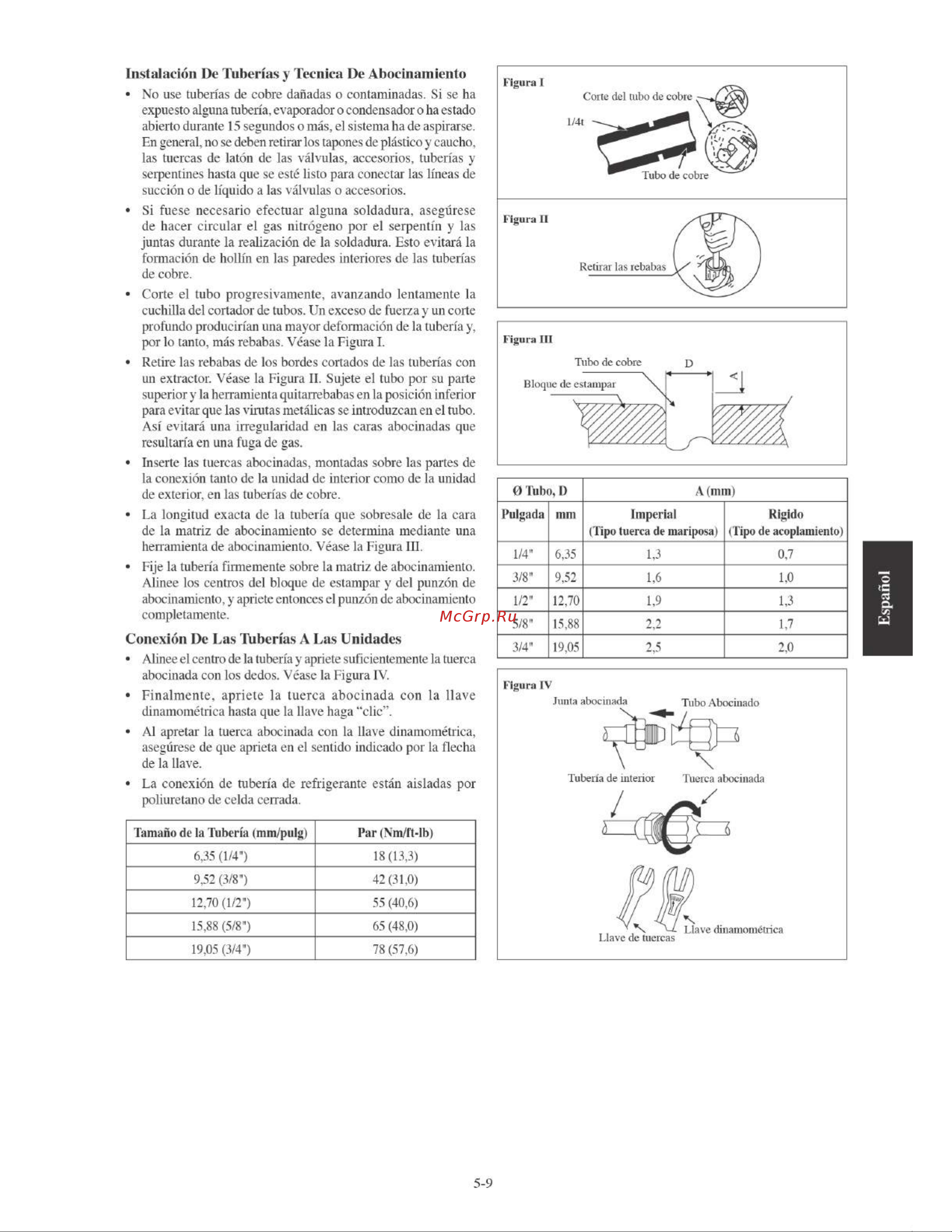 Daikin FTYN50LV1B [83/152] Conexión de las tuberías las unidades