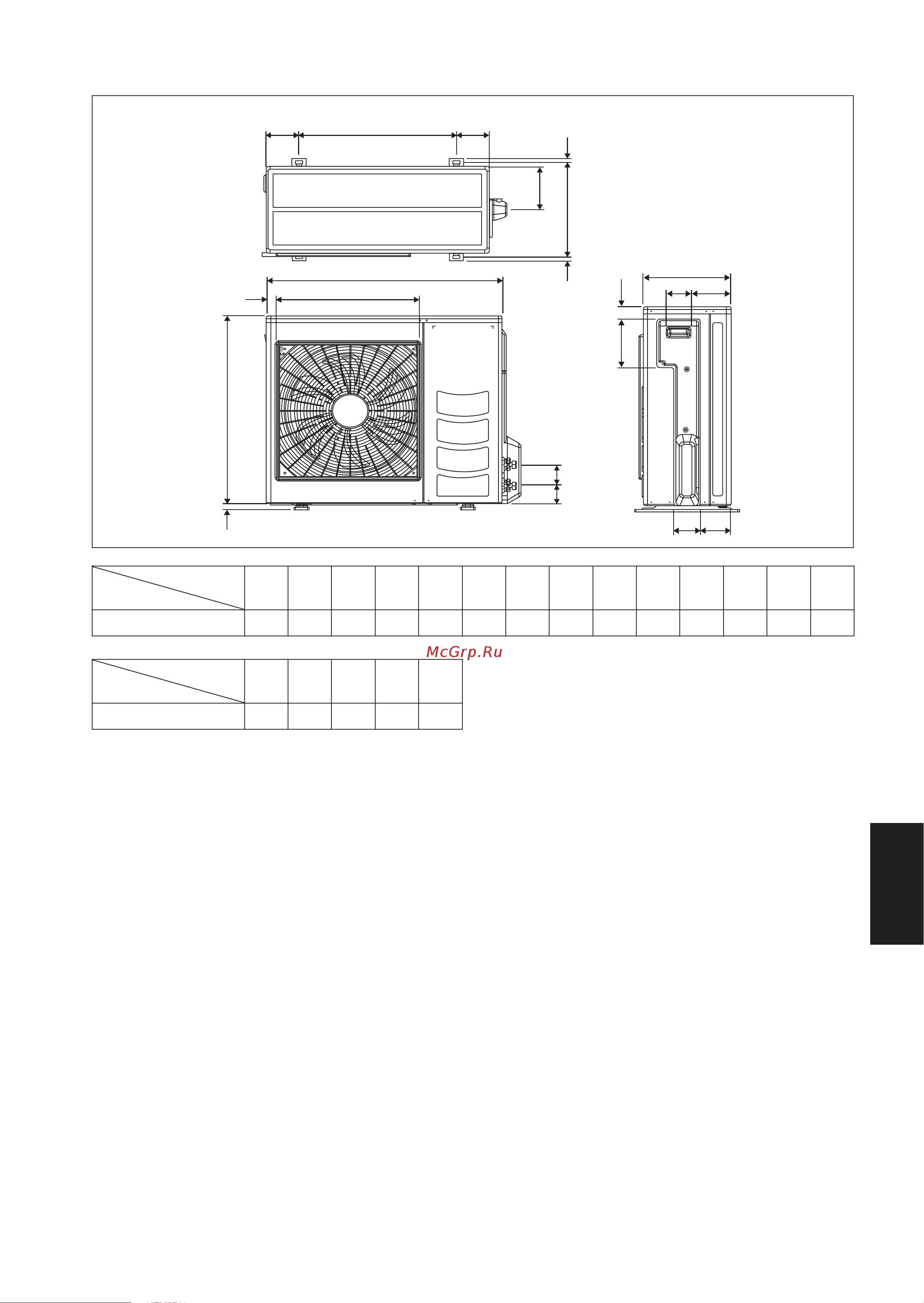 Daikin ATXN50MV1B [113/156] Наружный блок arxn50 60mv1b