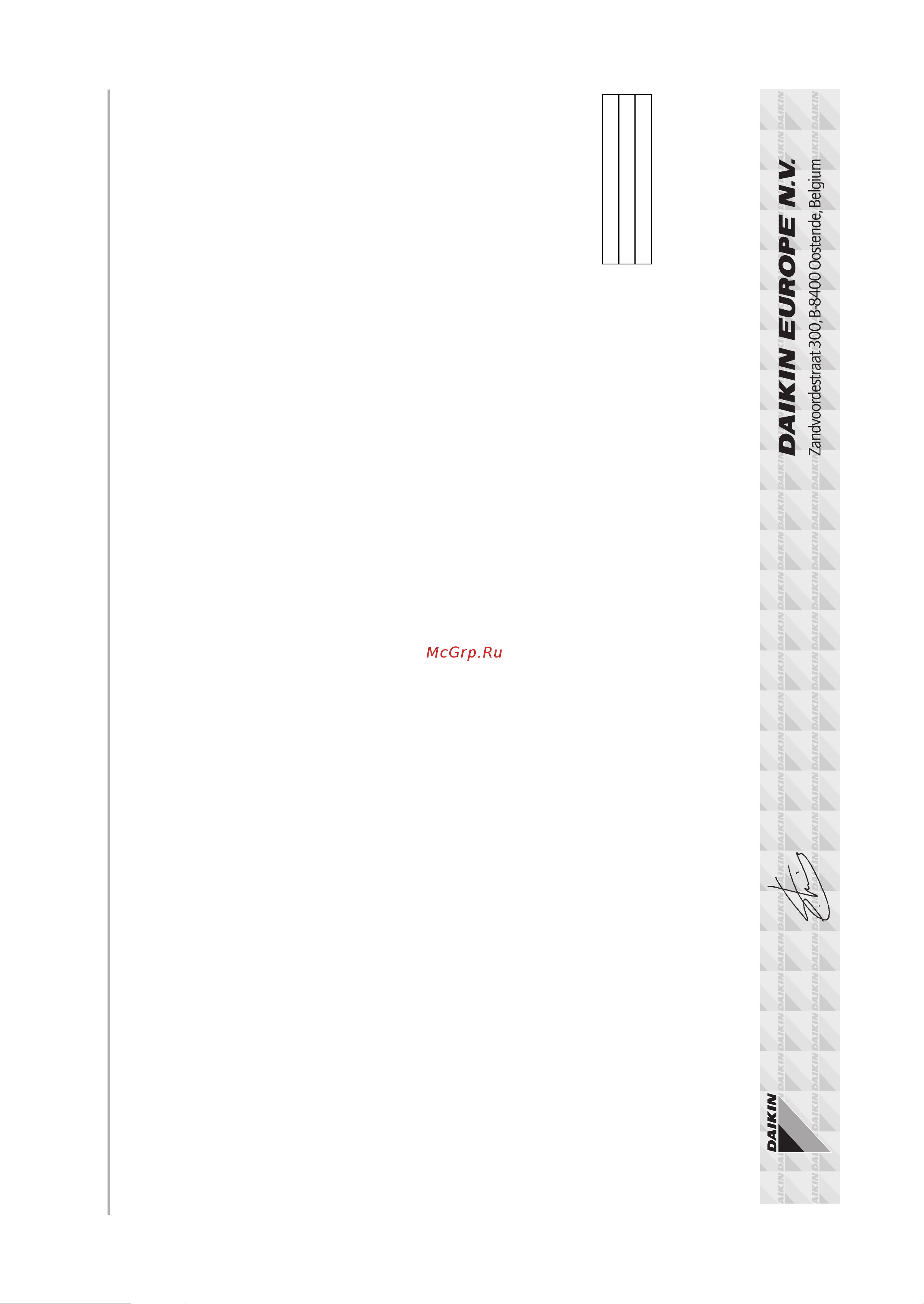 Daikin ATXN35MV1B [132/156] Rxn50lv1b rxn50lv1b9 rxn50mv1b rxn60lv1b rxn60lv1b9 rxn60mv1b arxn50lv1b arxn60lv1b arxn50mv1b arxn60mv1b