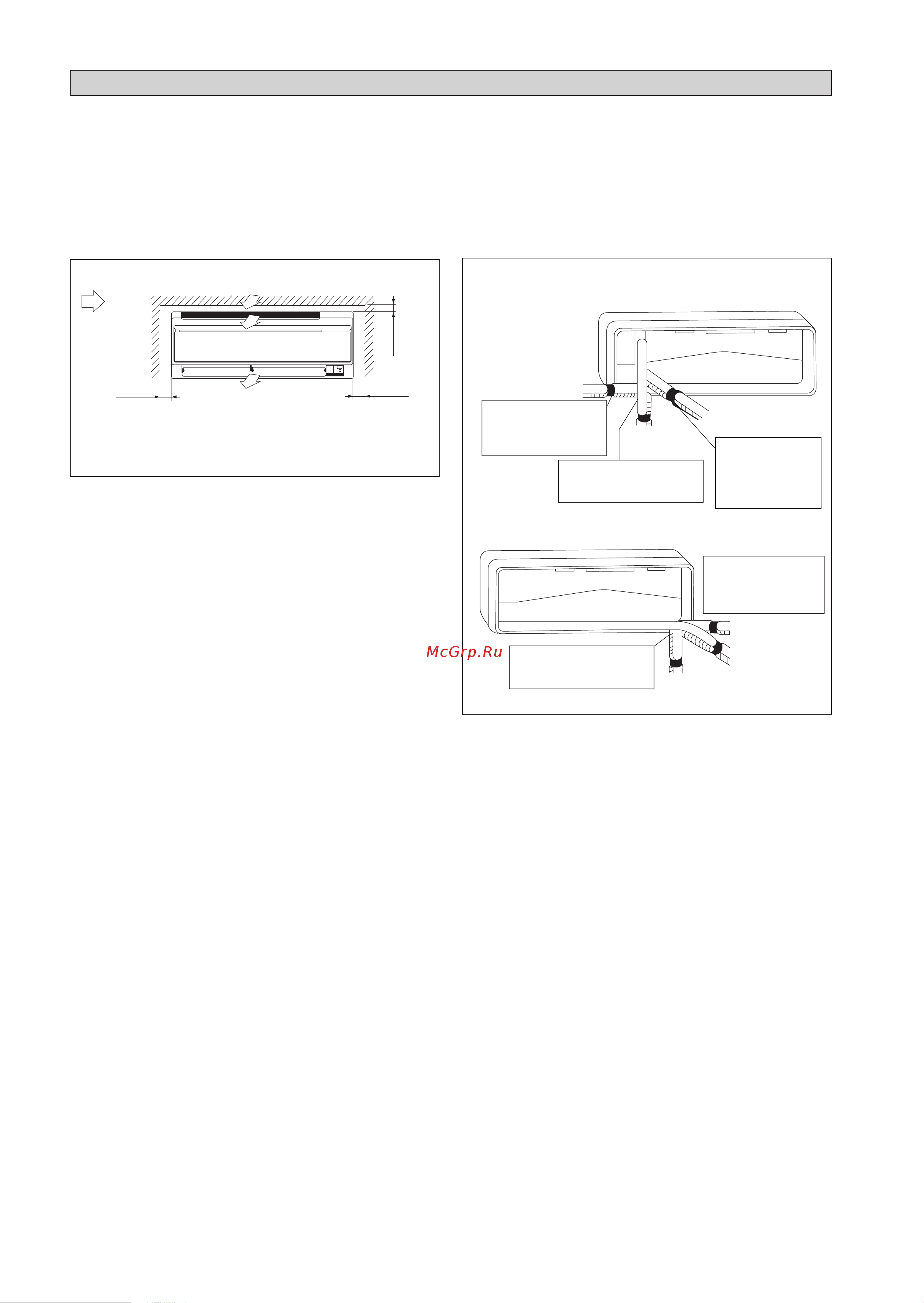 Daikin ATXN50MV1B [46/156] Installation des innengerätes