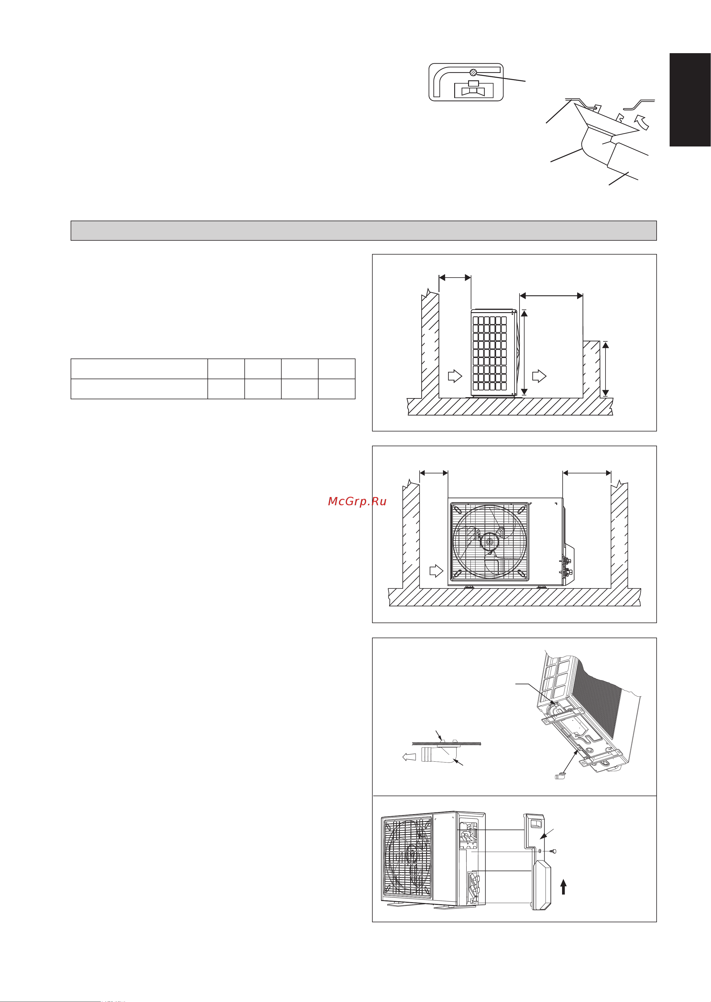 Daikin ATXC25AV1B9 [9/172] Condensed water disposal of outdoor unit heat pump unit only