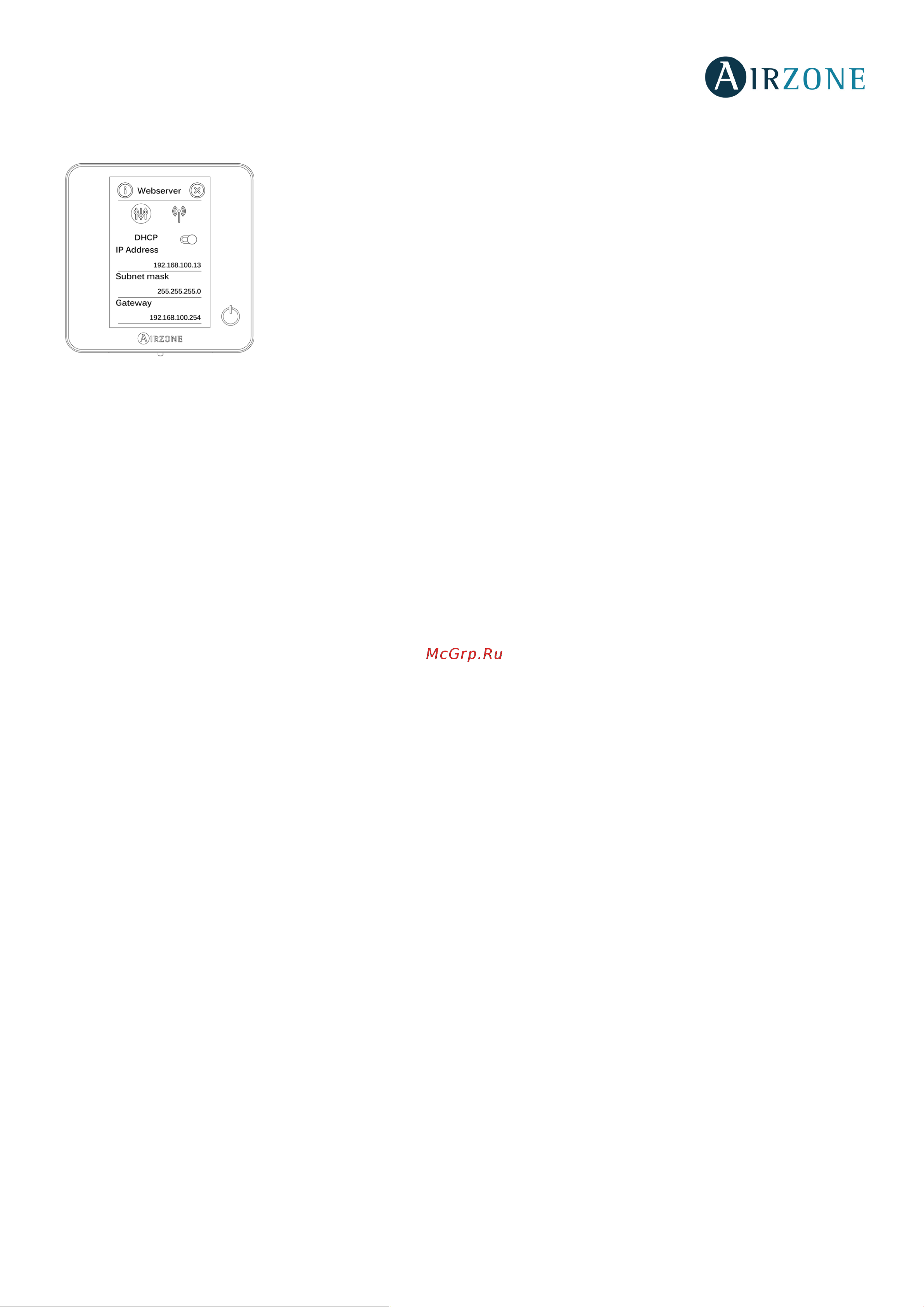 Daikin AZER6DAISL01S2 [7/24] Settings menu