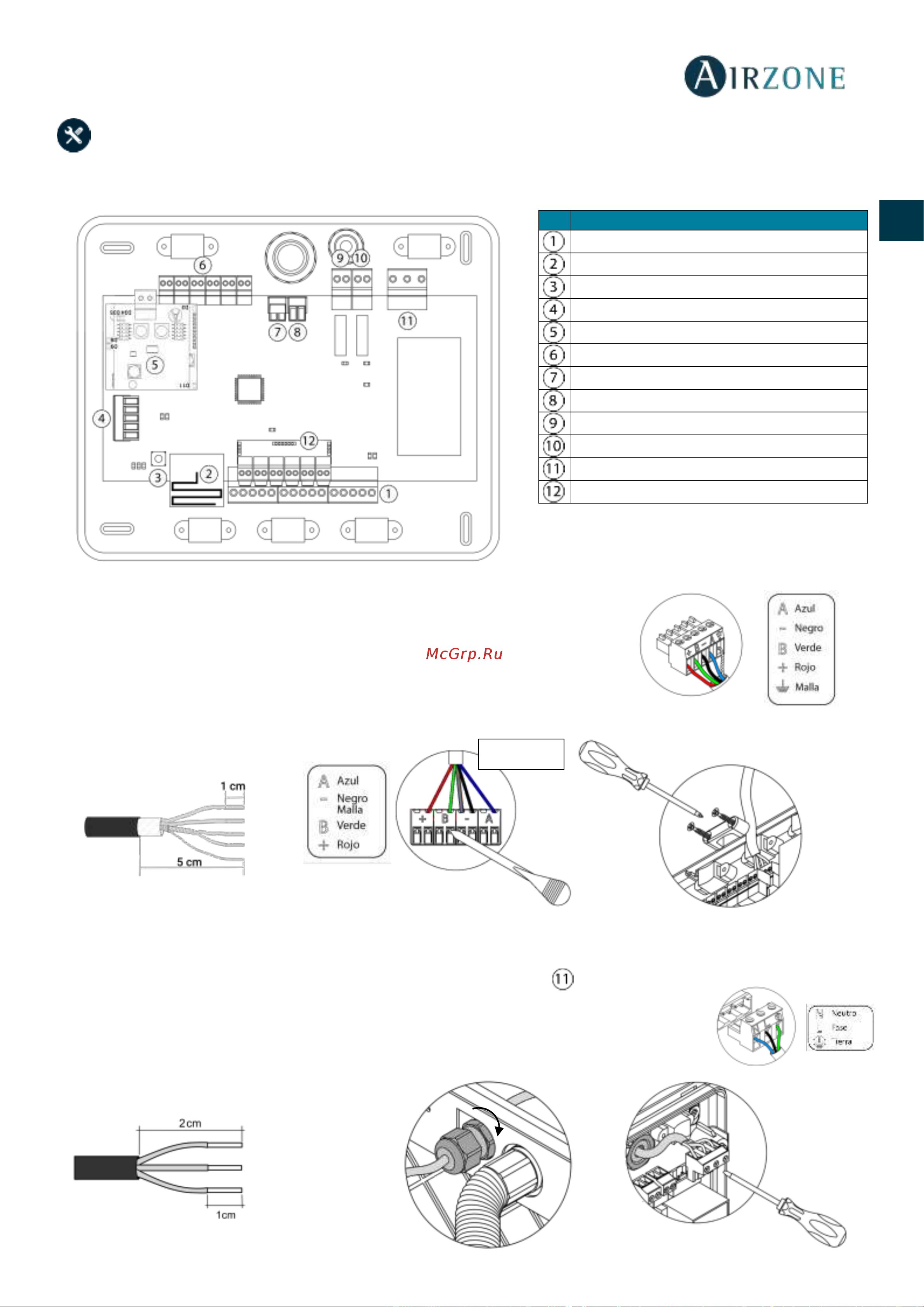 Daikin AZCE6THINKCB [15/136] Montaje del sistema
