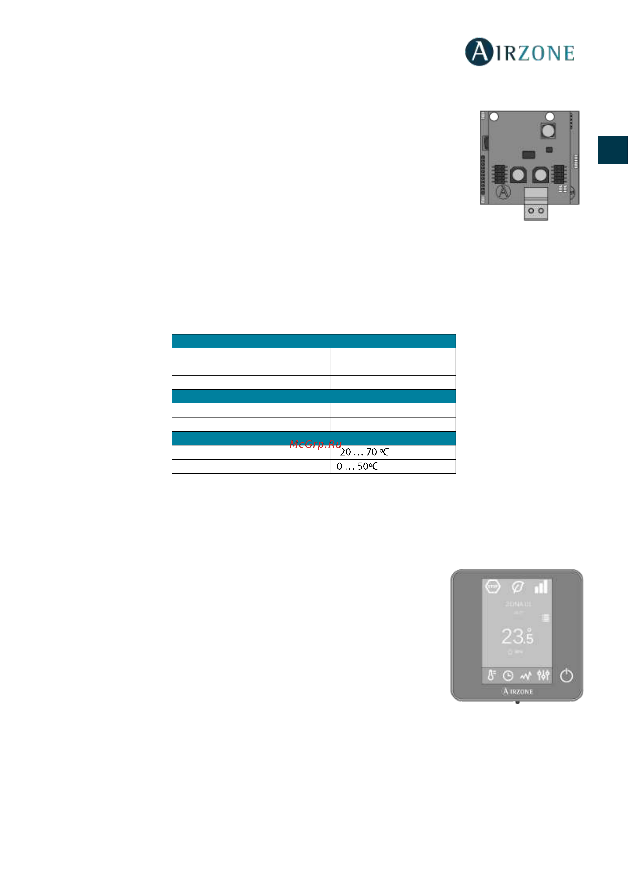 Daikin AZCE6THINKCB [7/136] Pasarela de comunicación daikin azx6gtcda1
