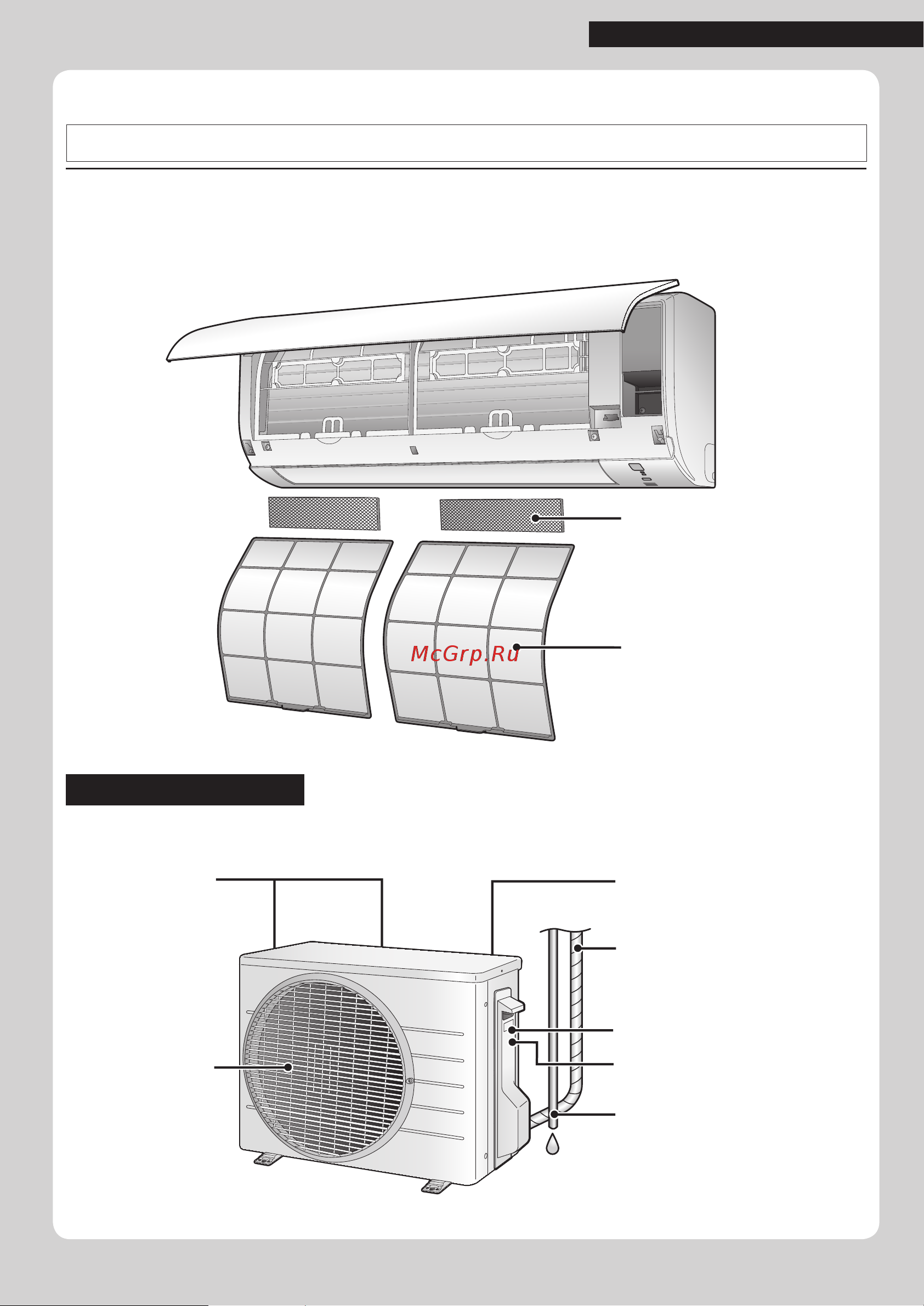 Daikin FTX35KV1B [7/32] Откройте переднюю панель