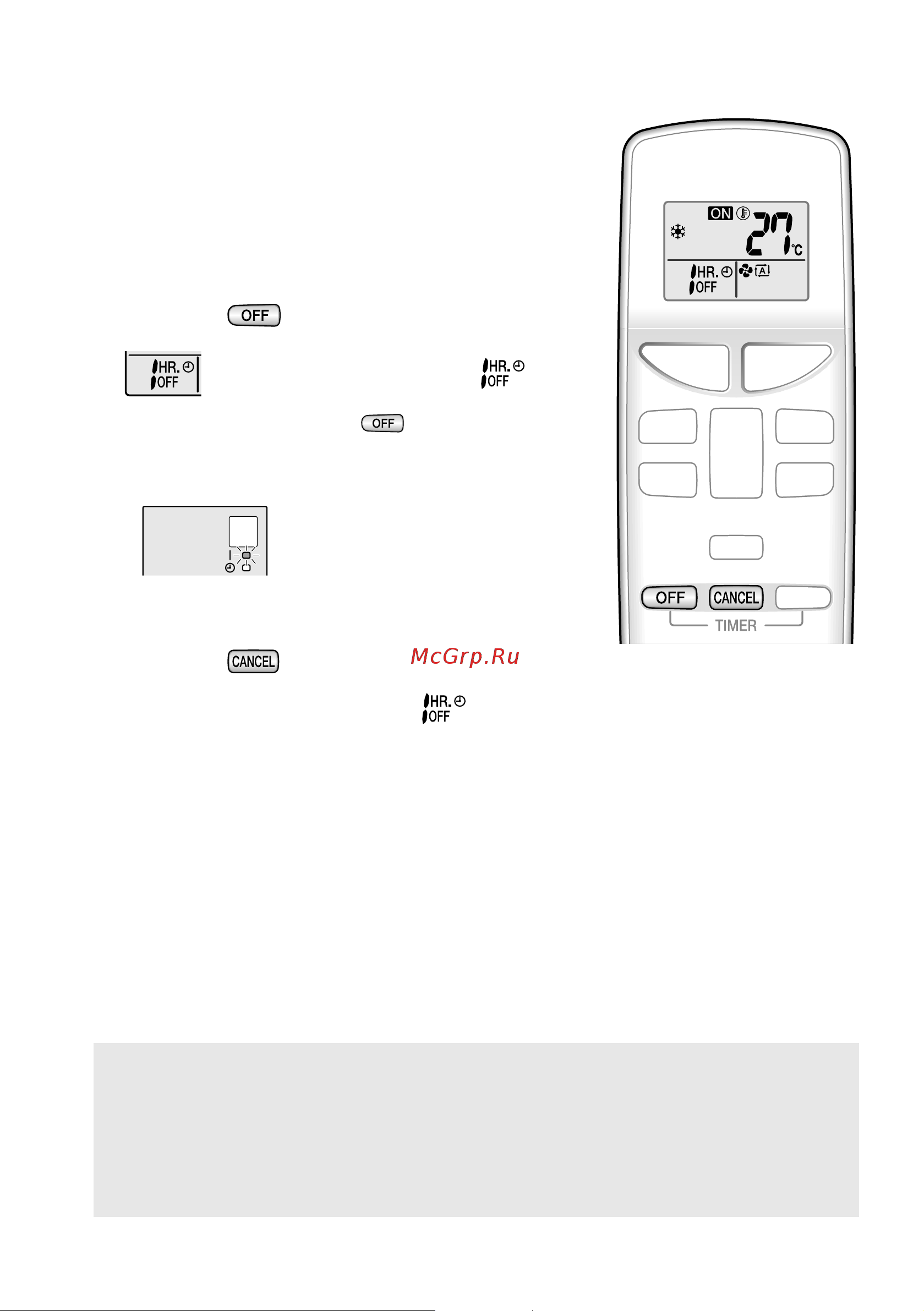 Daikin FTX25KMV1B [18/30] Работа таймера выключения