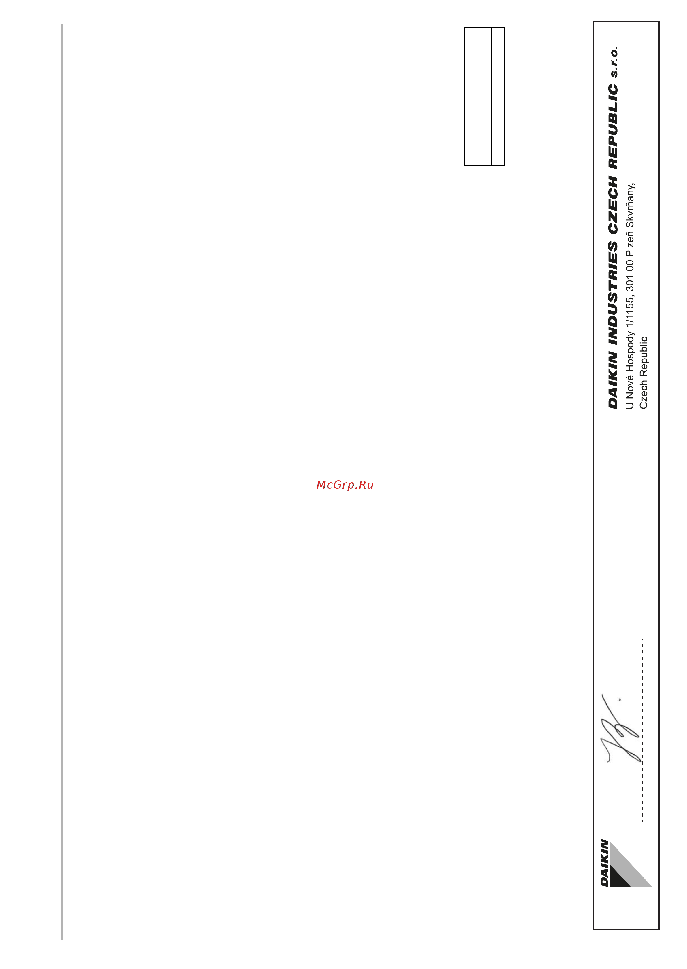 Daikin FTX35KMV1B [2/20] P450973 1