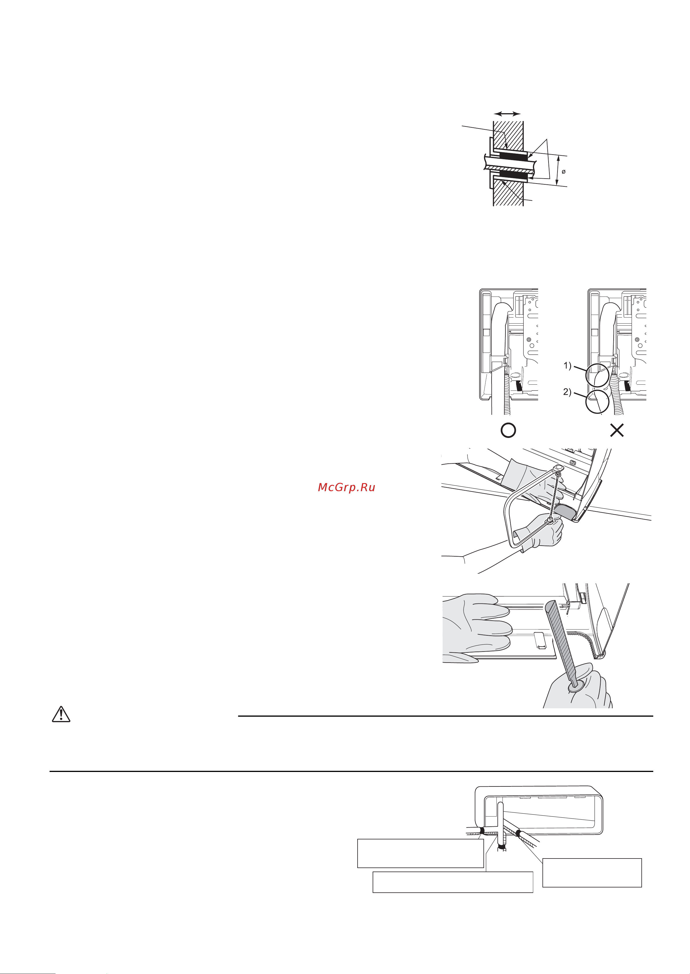 Daikin FTX35KMV1B [9/20] Монтаж внутреннего агрегата