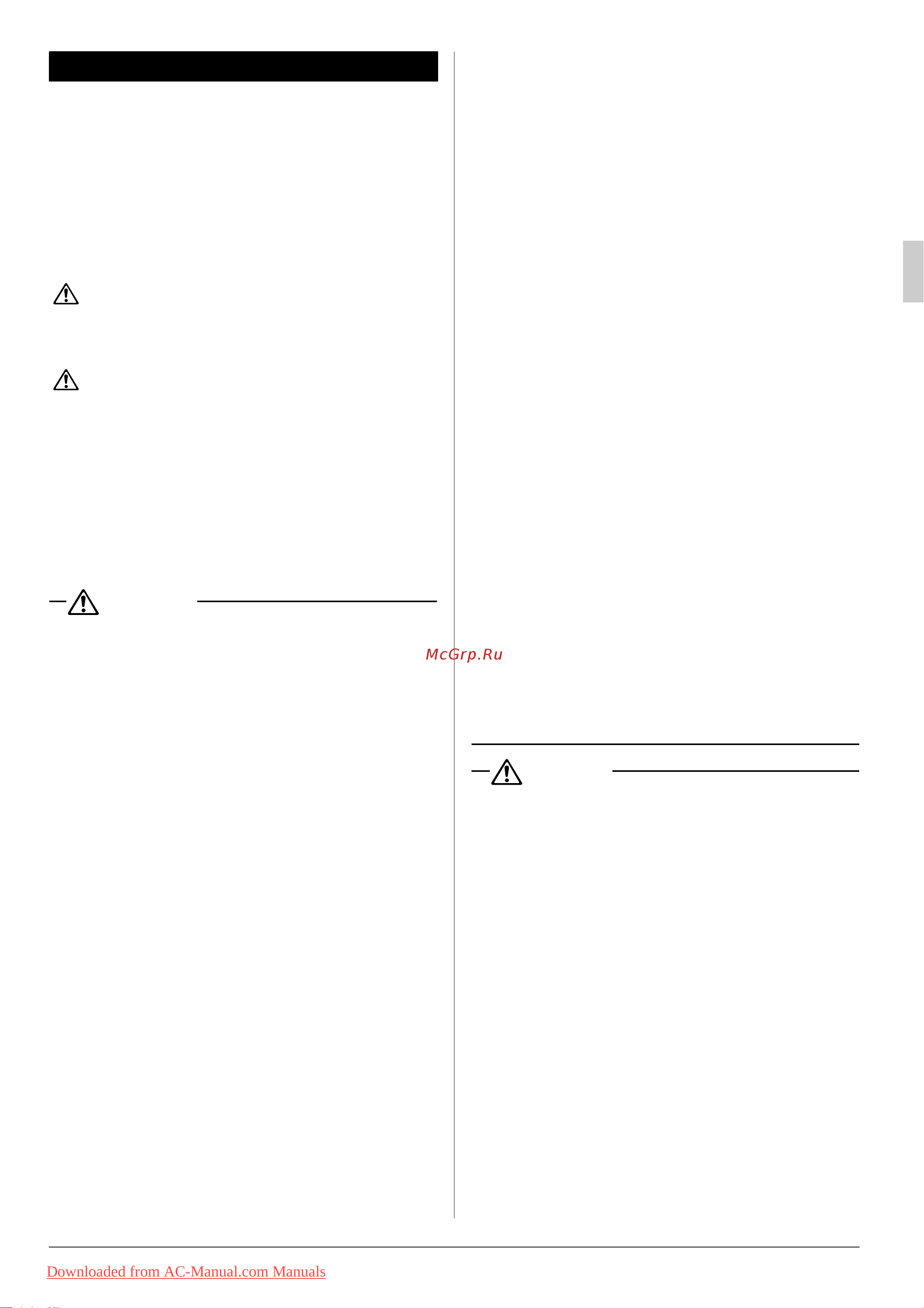 Daikin FCQ100DAV3B [5/12] Safety considerations