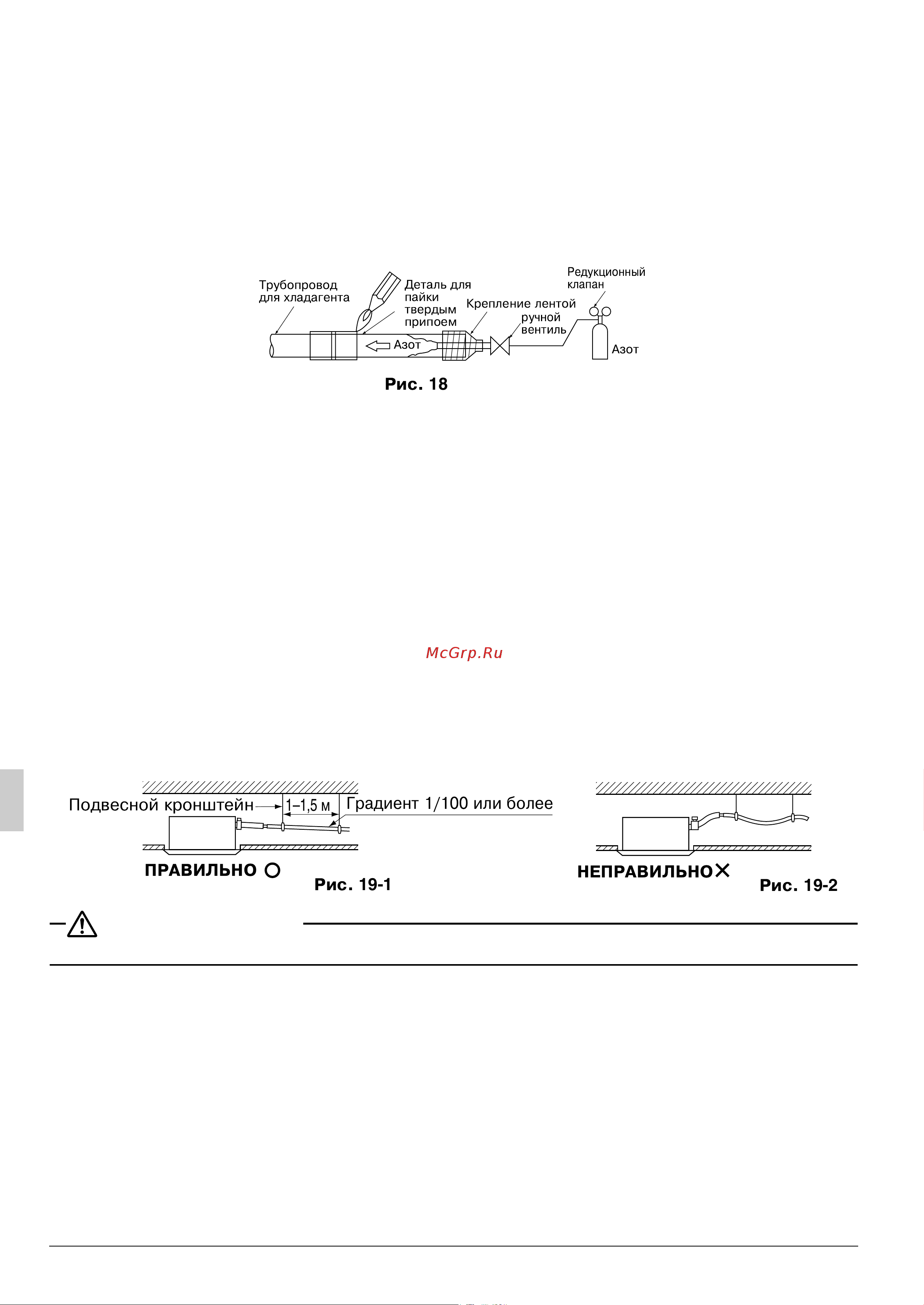 Daikin FCQ140DV3B [15/32] Работа с дренажным трубопроводом