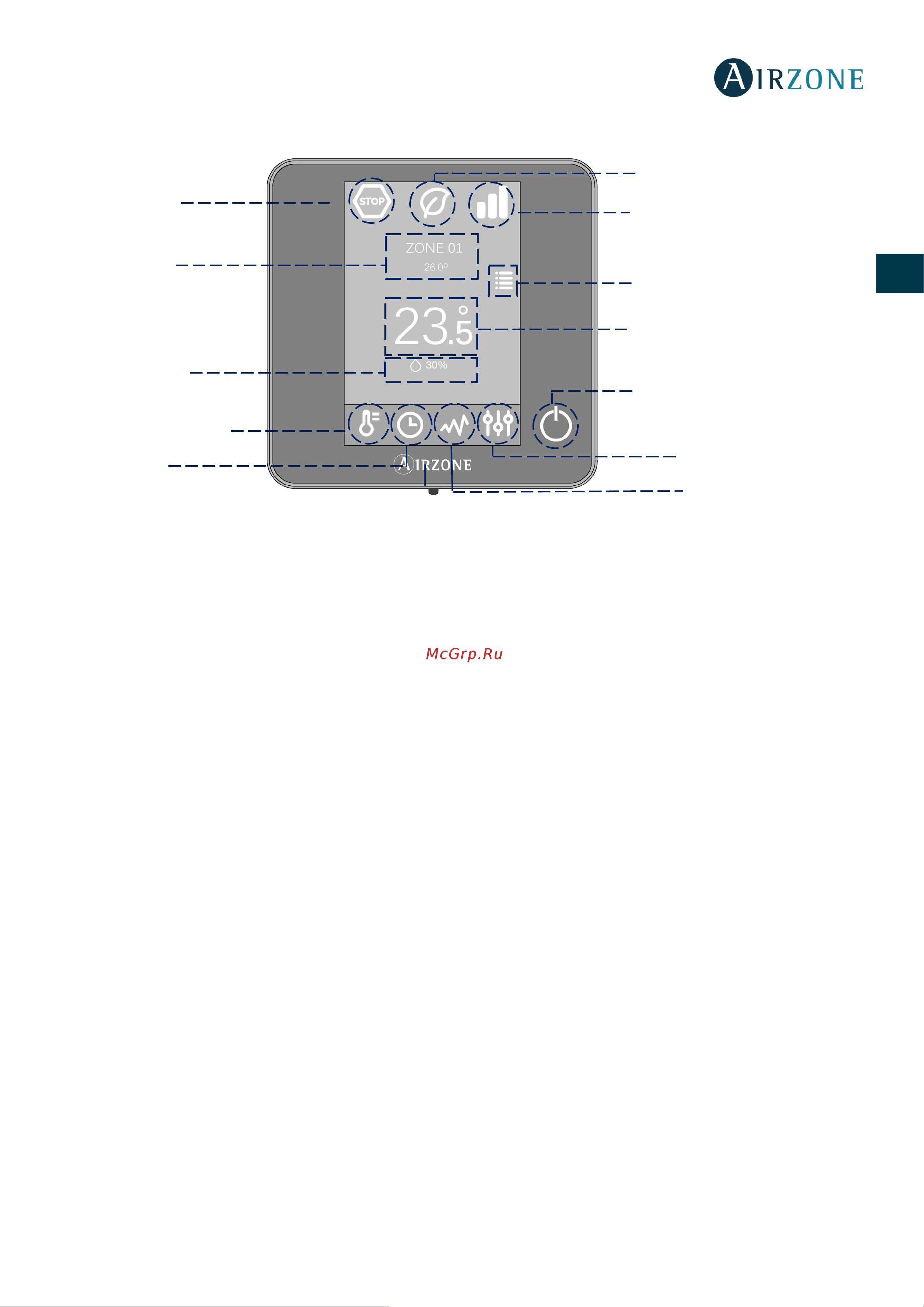Daikin AZER6DAISL01M4 [23/100] Home screen