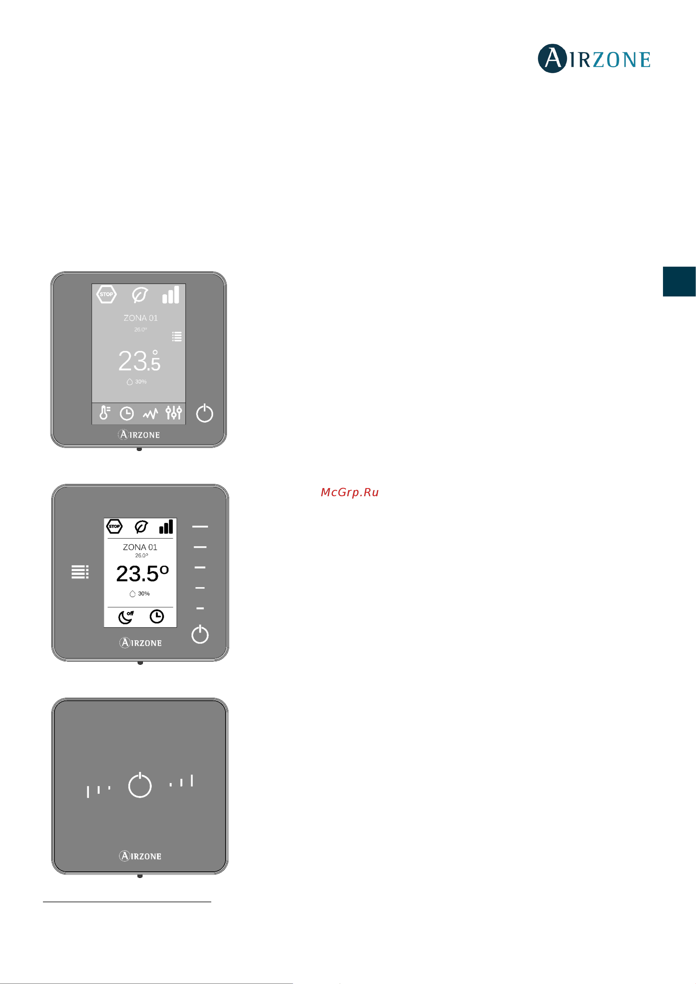 Daikin AZER6DAISL01M4 [53/100] Airzone blueface
