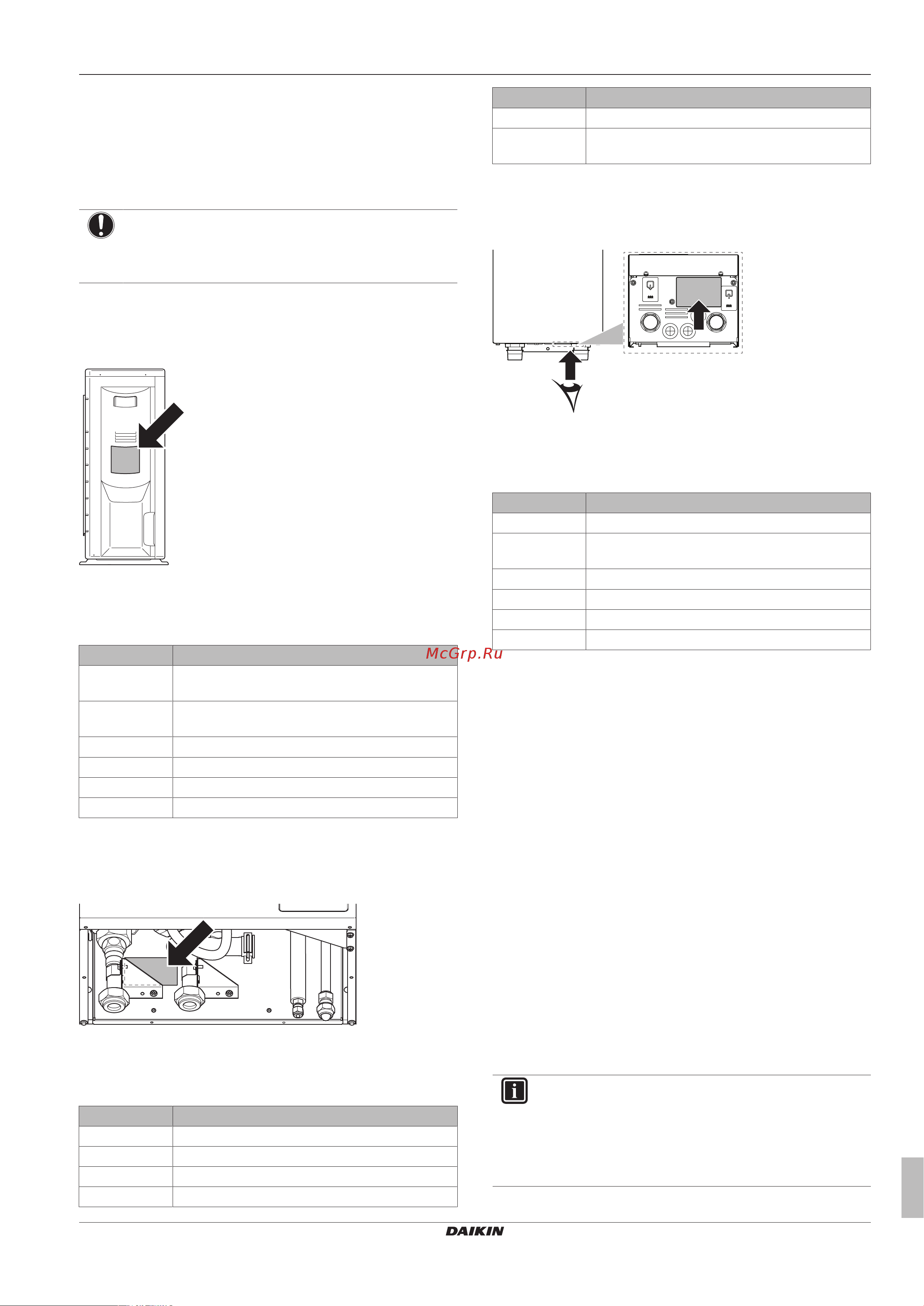 Daikin EHBH04CB3VU [11/120] Информация об агрегатах и дополнительном