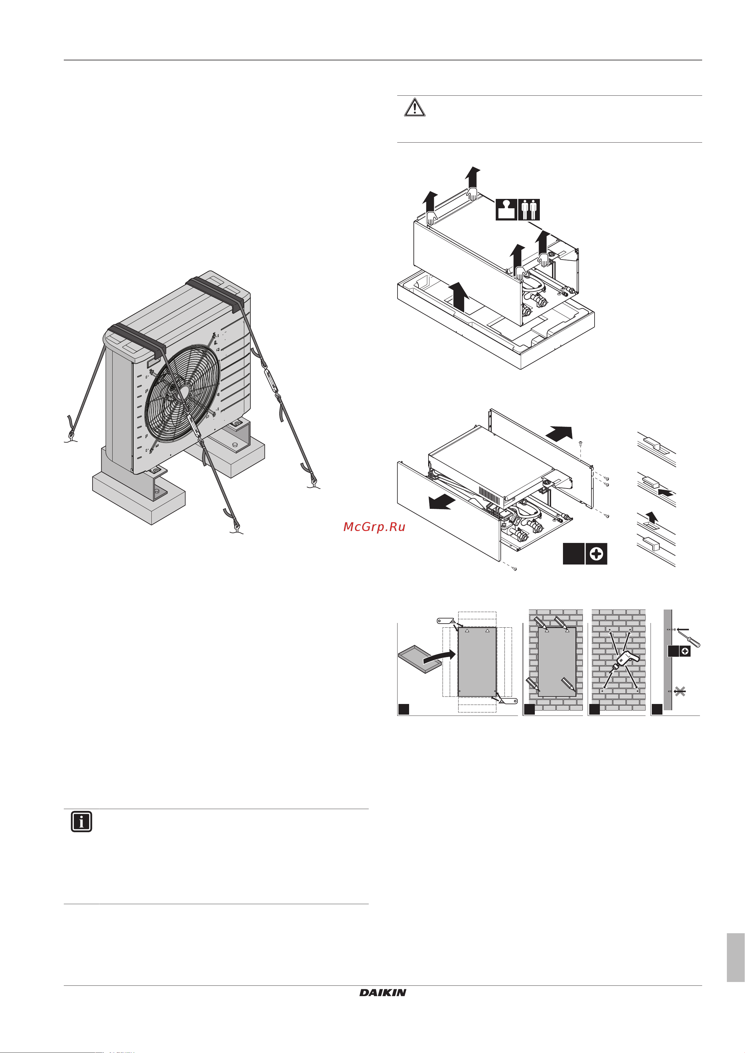 Daikin EHBH08CBV [39/120] Монтаж