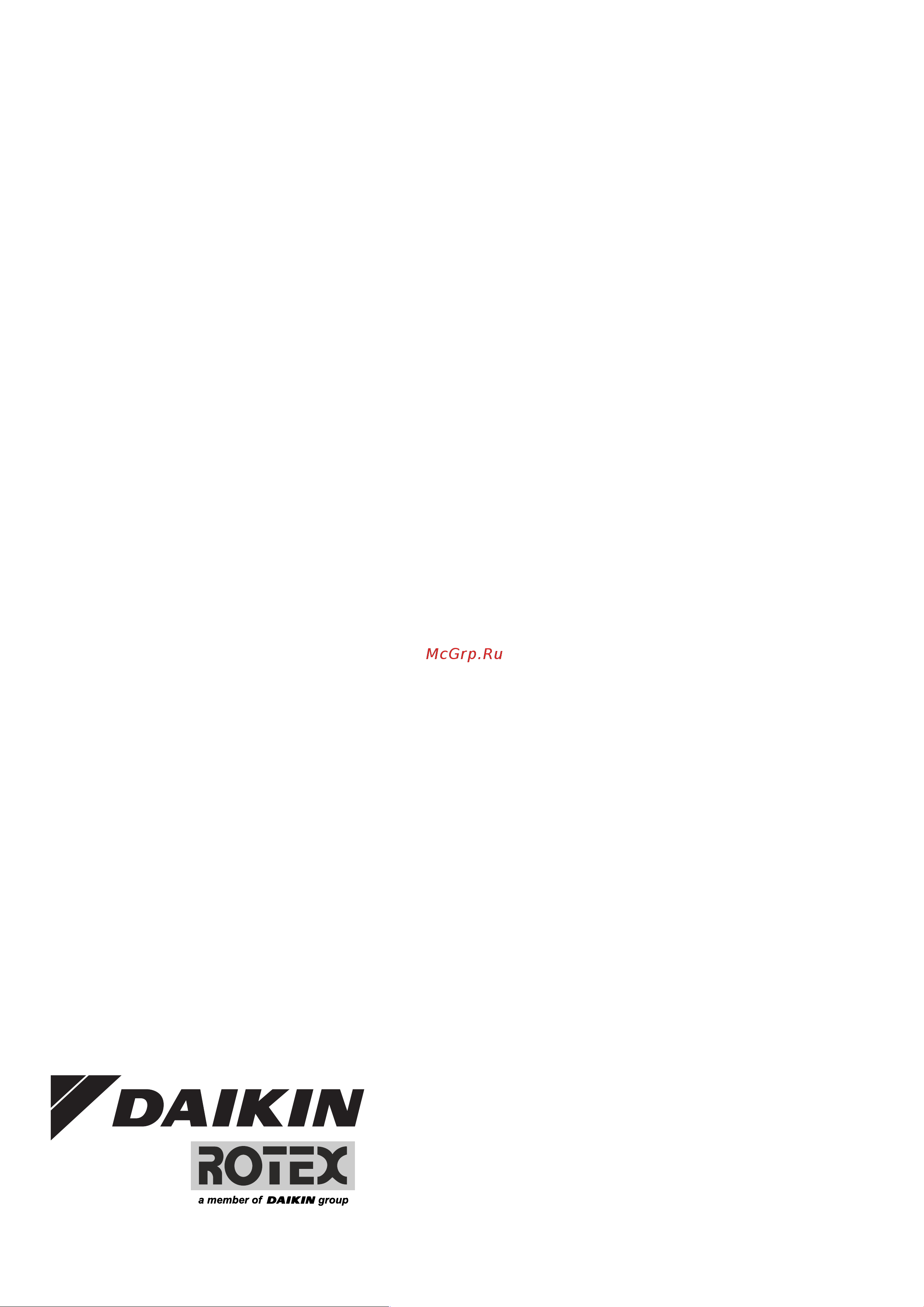 Daikin EHSX08P50BB [8/8] Www rotex heating com www daikineurope com