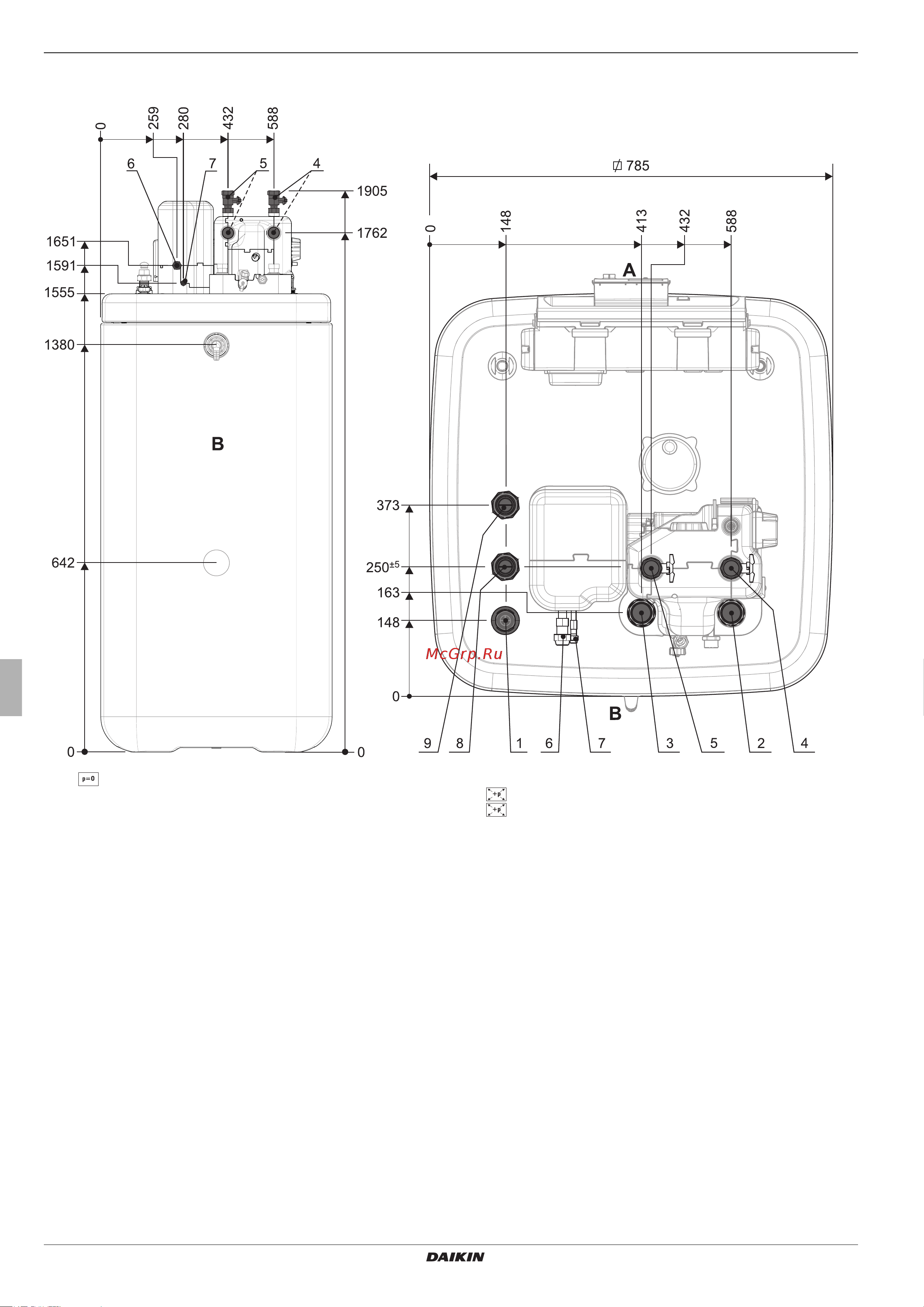 Daikin EHSXB08P50BA [18/84] Daikin altherma ehs x h p50b