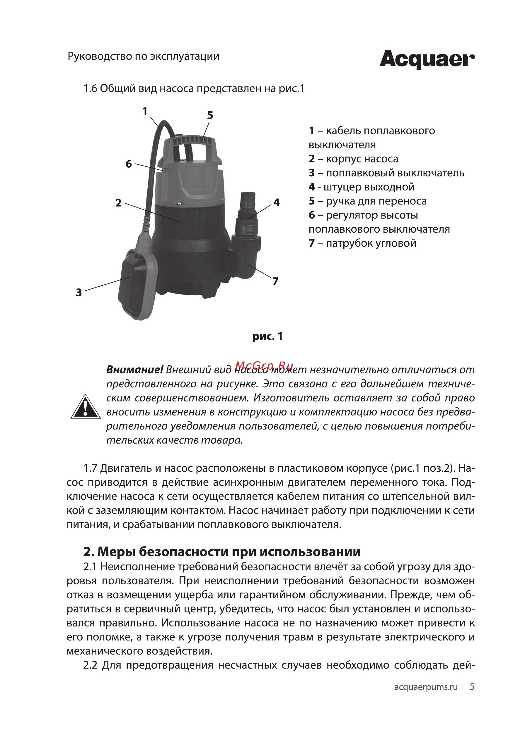 Acquaer RGS-406PW [5/16] Асдиаег