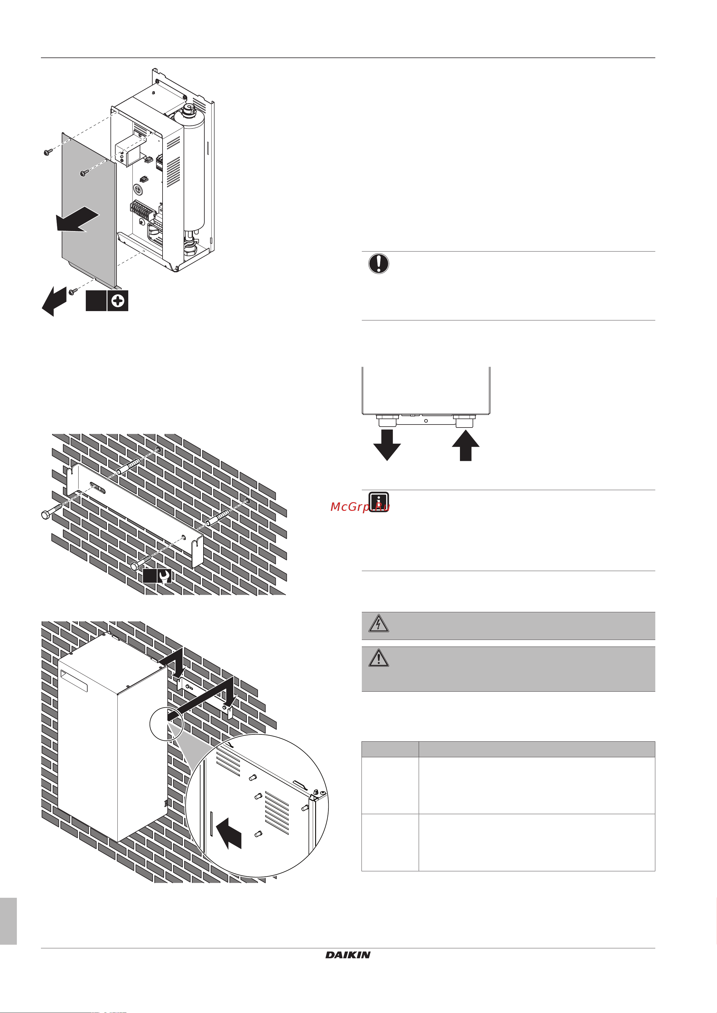 Daikin EHVH11SU26CB6W [4/8] Монтаж
