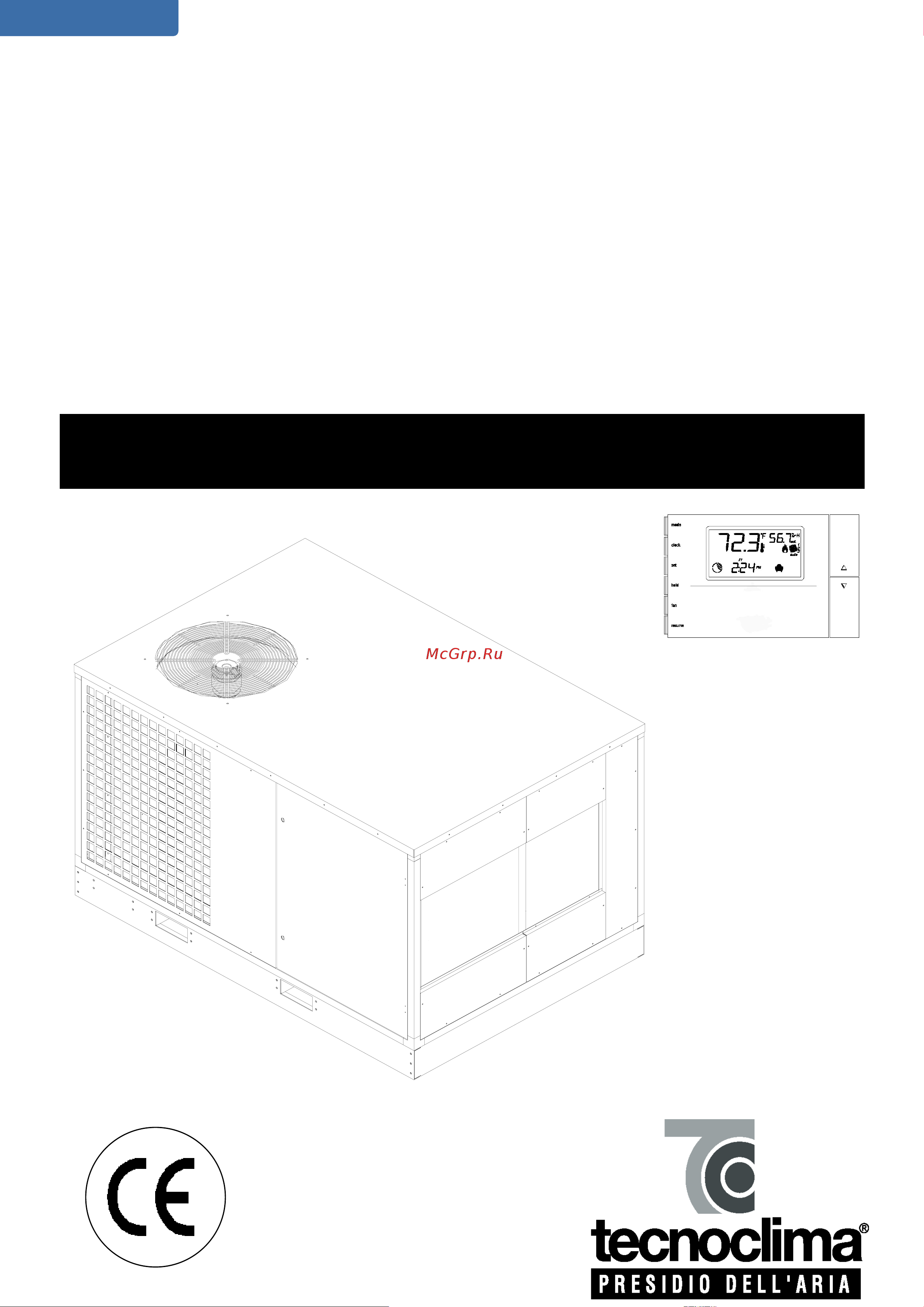 Tecnoclima CF-XTRIM 400 Инструкция по эксплуатации онлайн