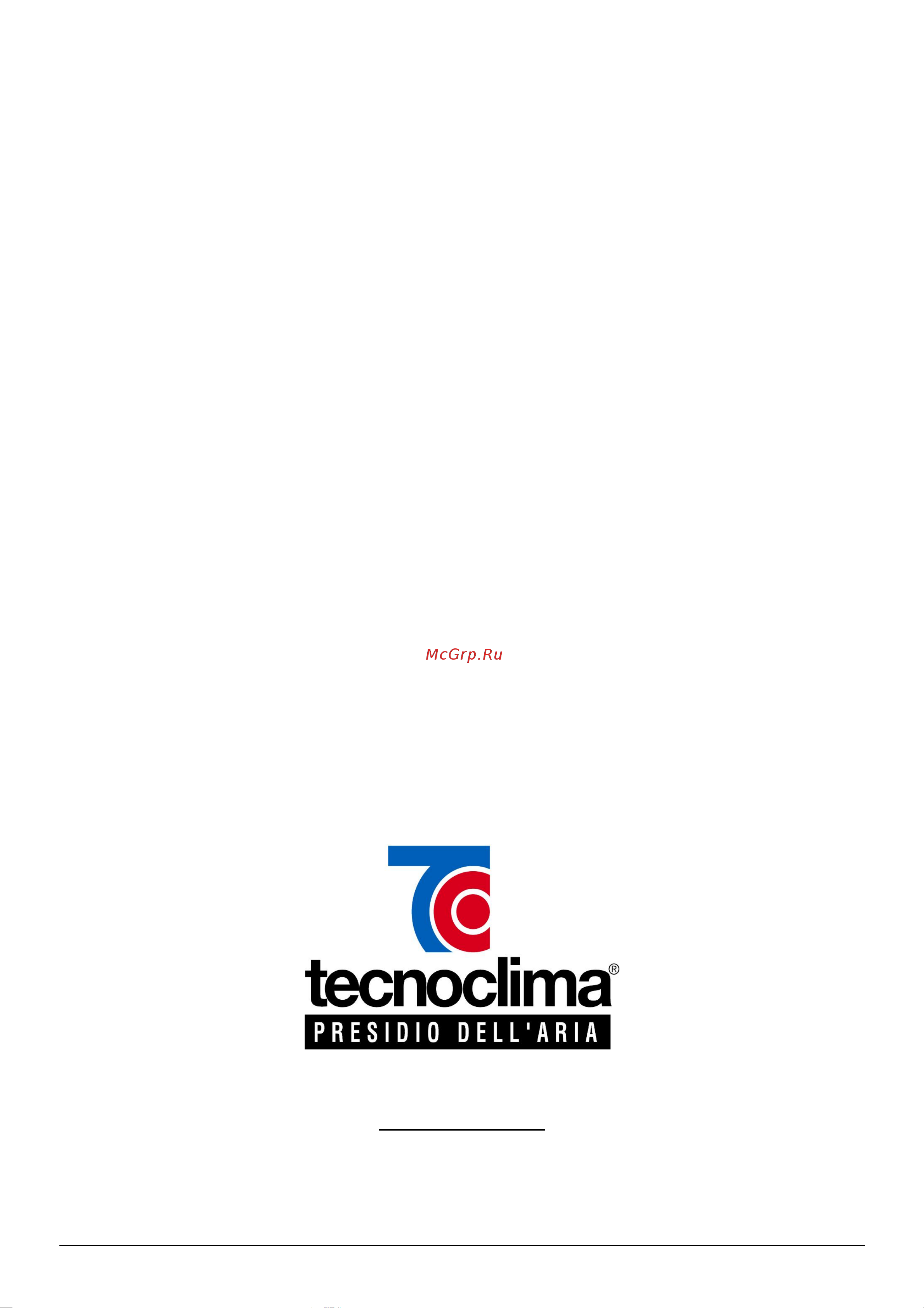 Tecnoclima CF-XTRIM 550 [32/32] Pergine valsugana trento italy viale dell industria 19 tel 0461 53 16 76 fax 0461 51 24 32