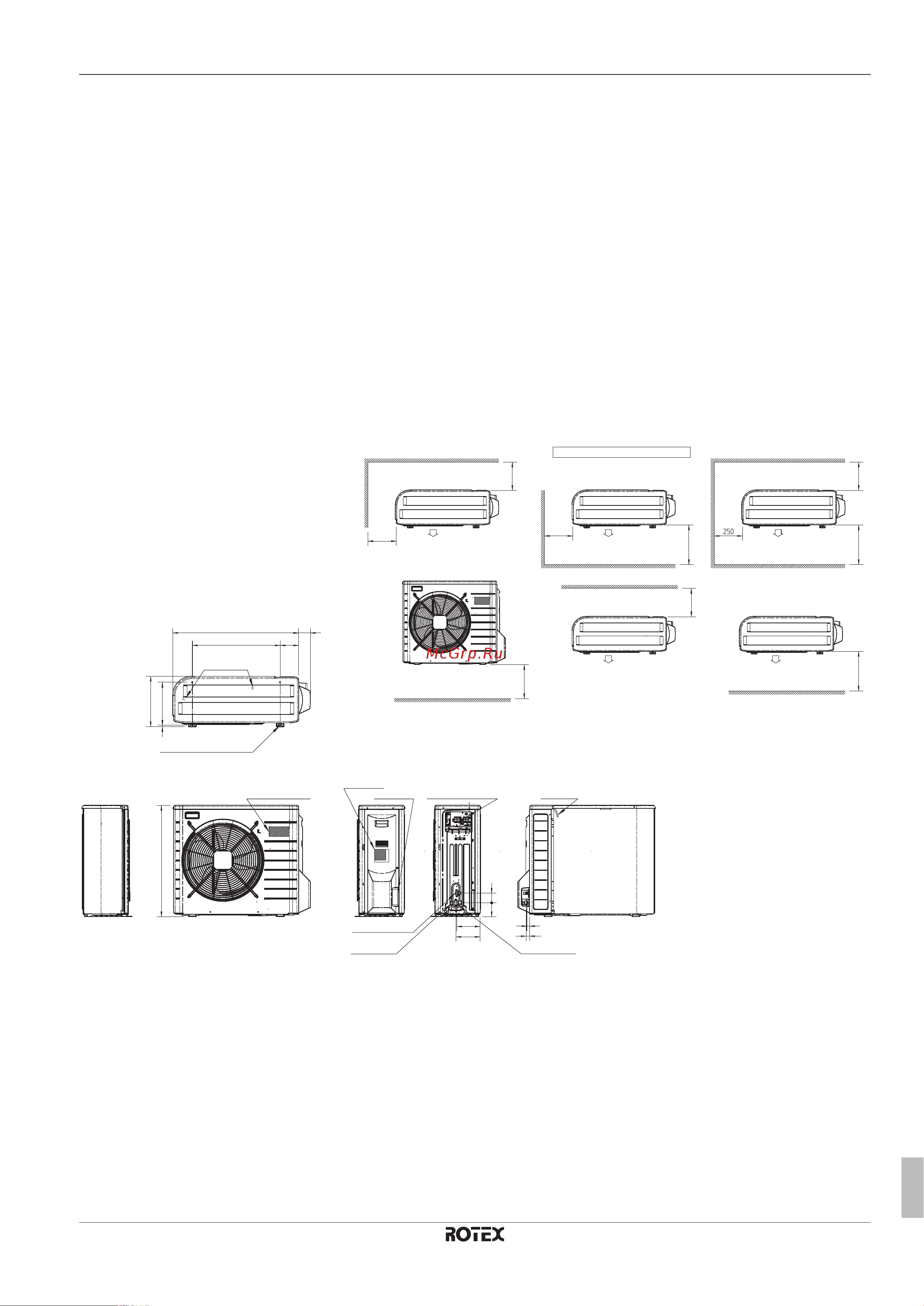 Daikin RHBH16CB [85/112] Technical data