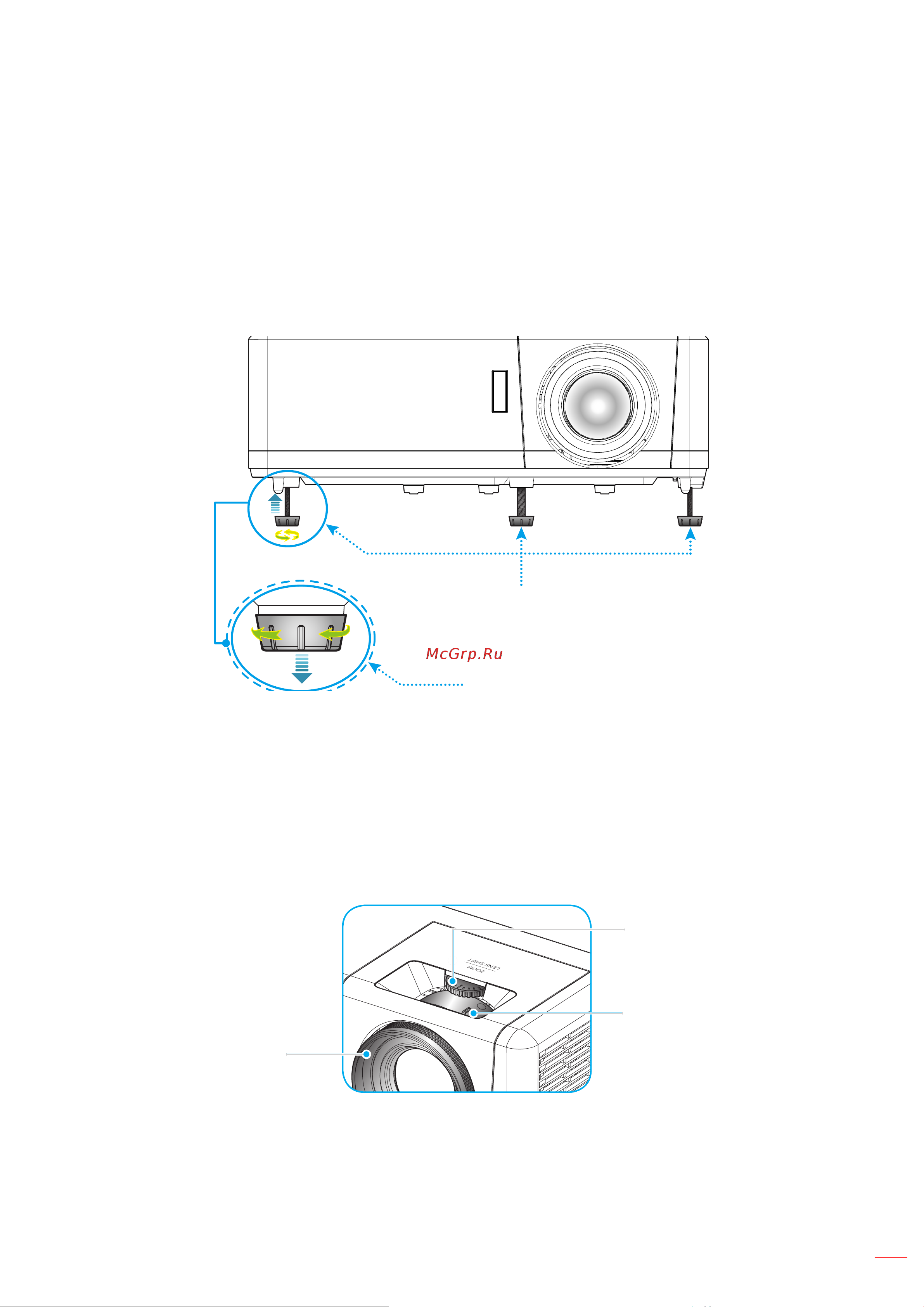 Optoma HZ40ST [19/74] Adjusting the projector image