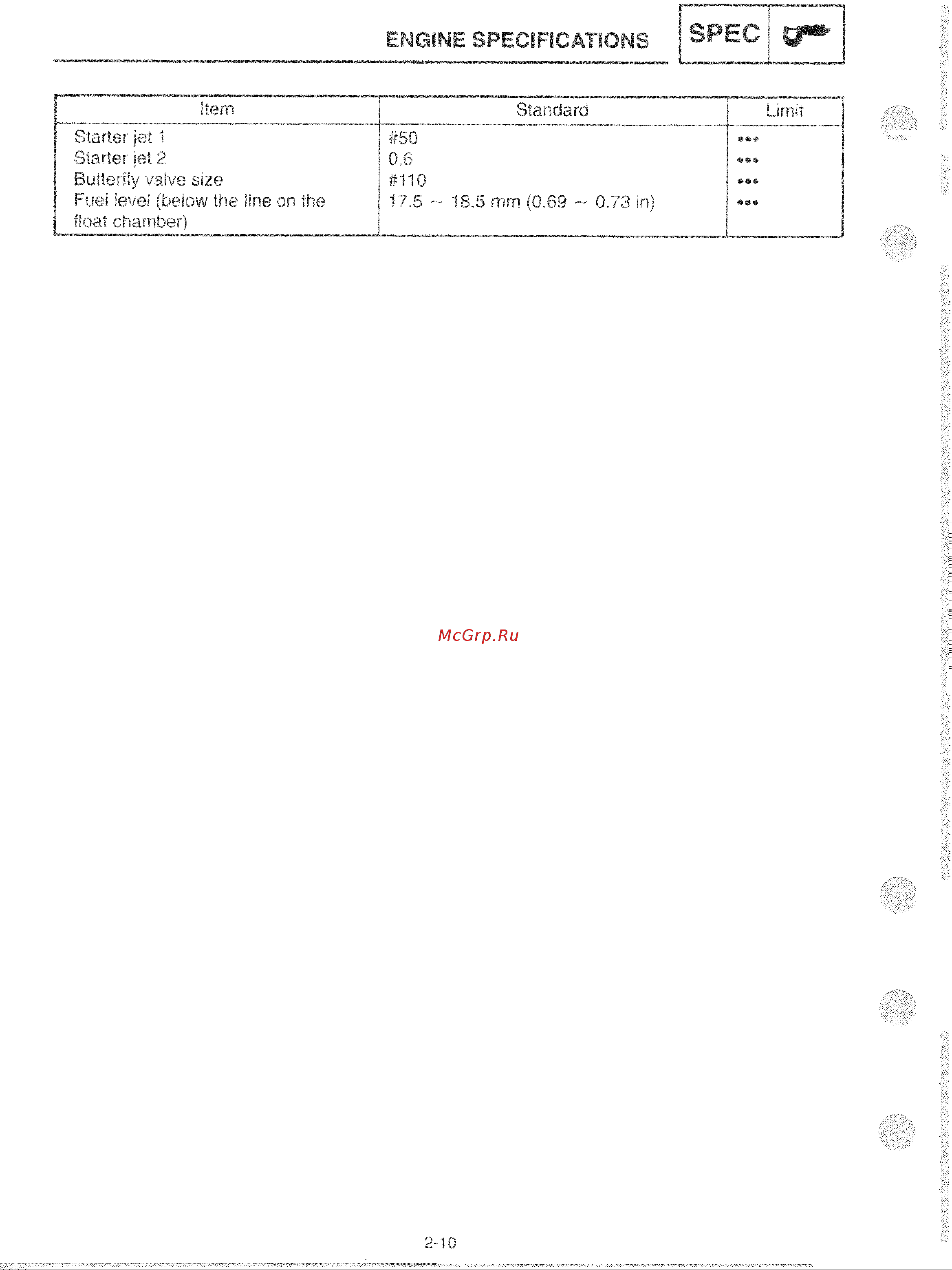 Yamaha YZFR6 (1999-2002) [11/41] Engine specifications
