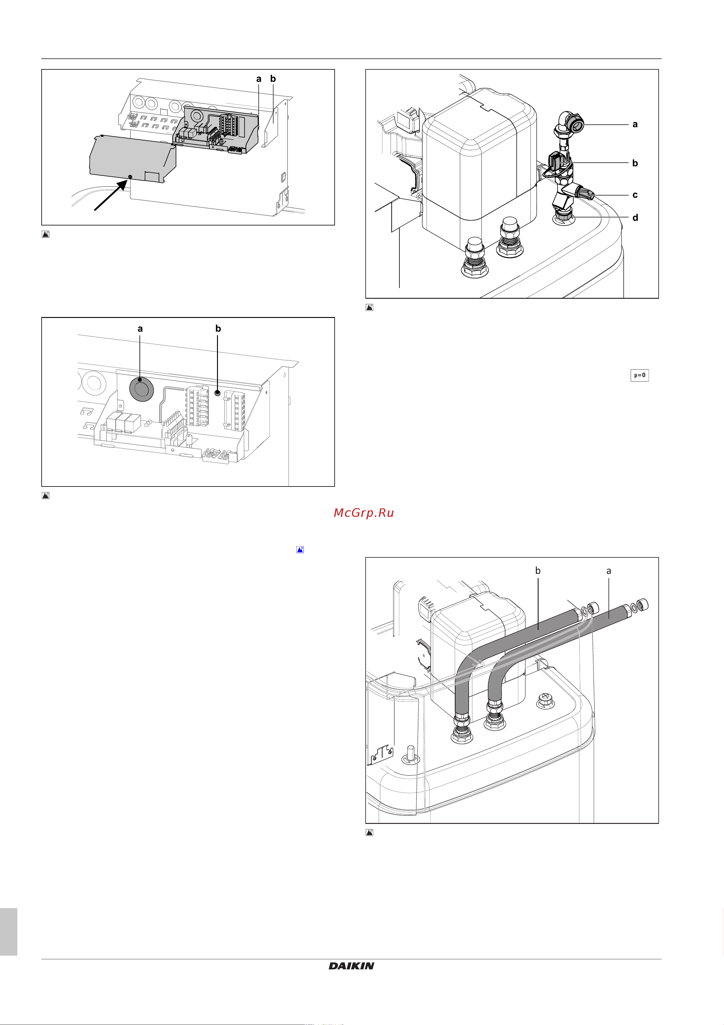 Daikin EHSXB08P50DA [20/44] Монтаж соединительного набора db