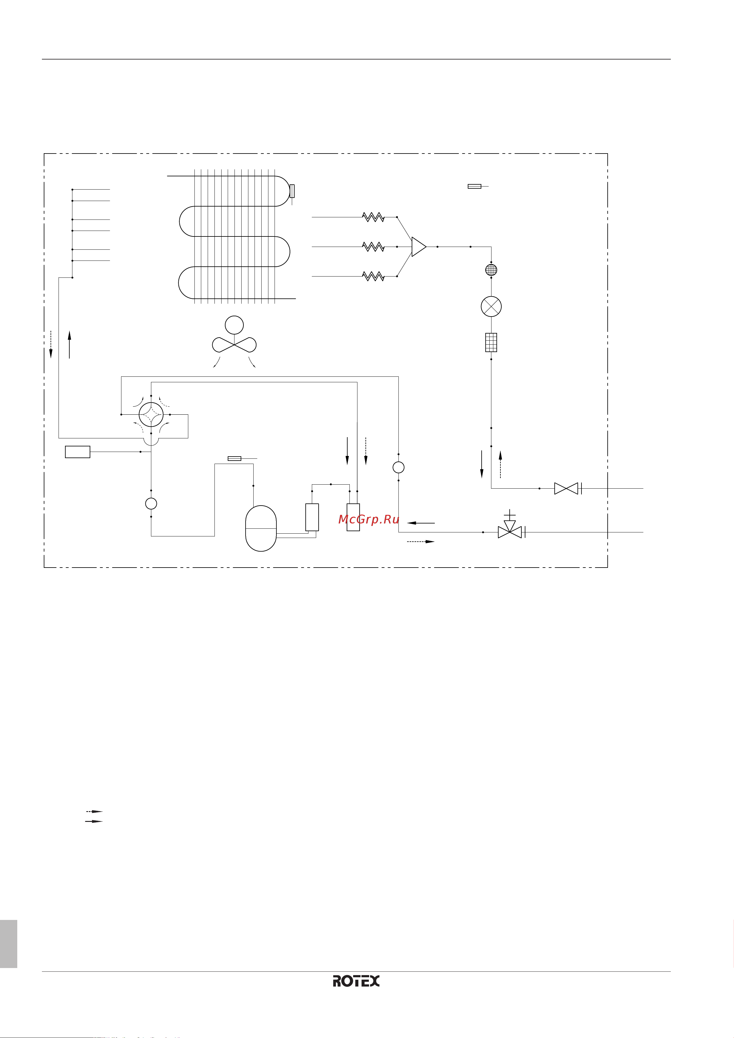 Daikin RRGA06DAV3 [12/16] Схема трубопроводов наружный блок