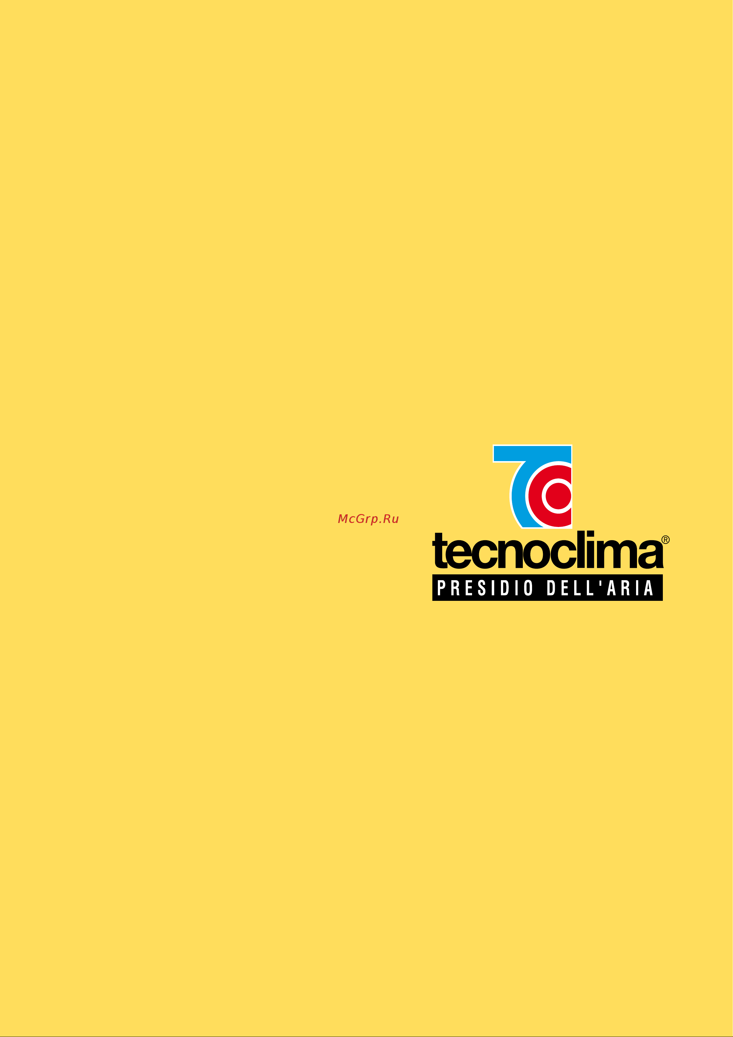 Tecnoclima VX 930 Каталог онлайн [115/116] 604864
