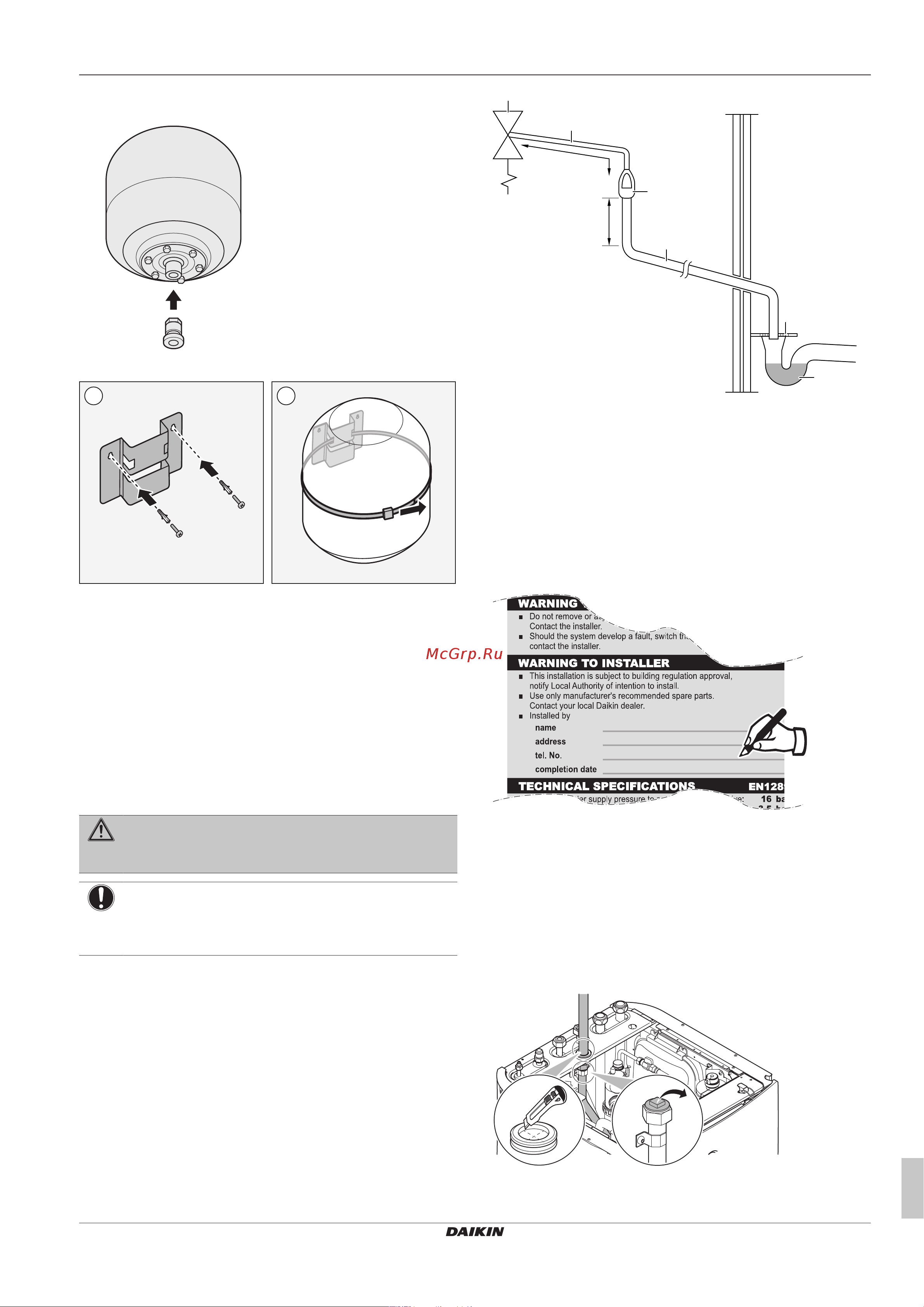Daikin EHVH08SU23DA6V7 [11/36] Installation