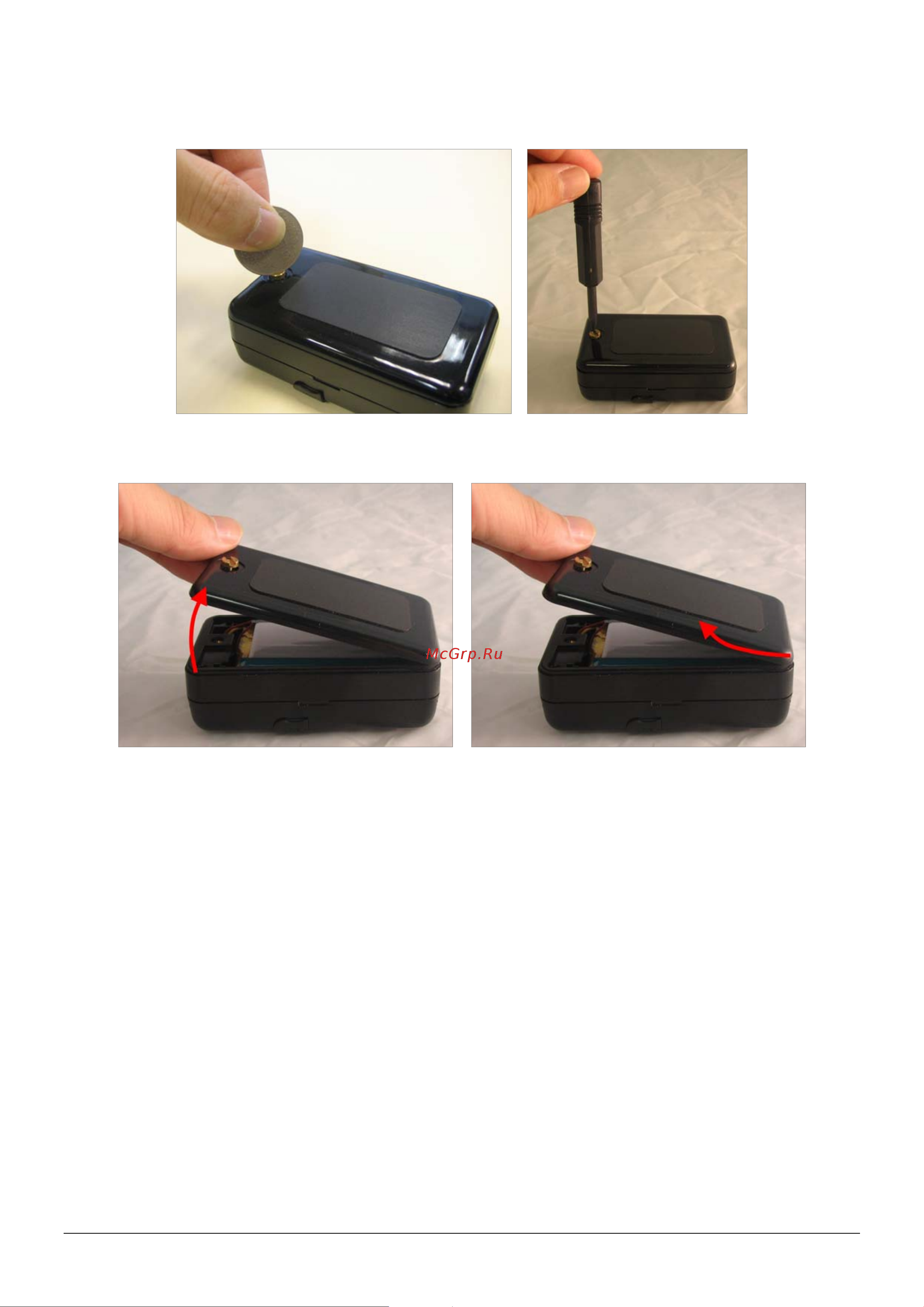 Globalsat TR-151 [7/131] Install sim card and battery