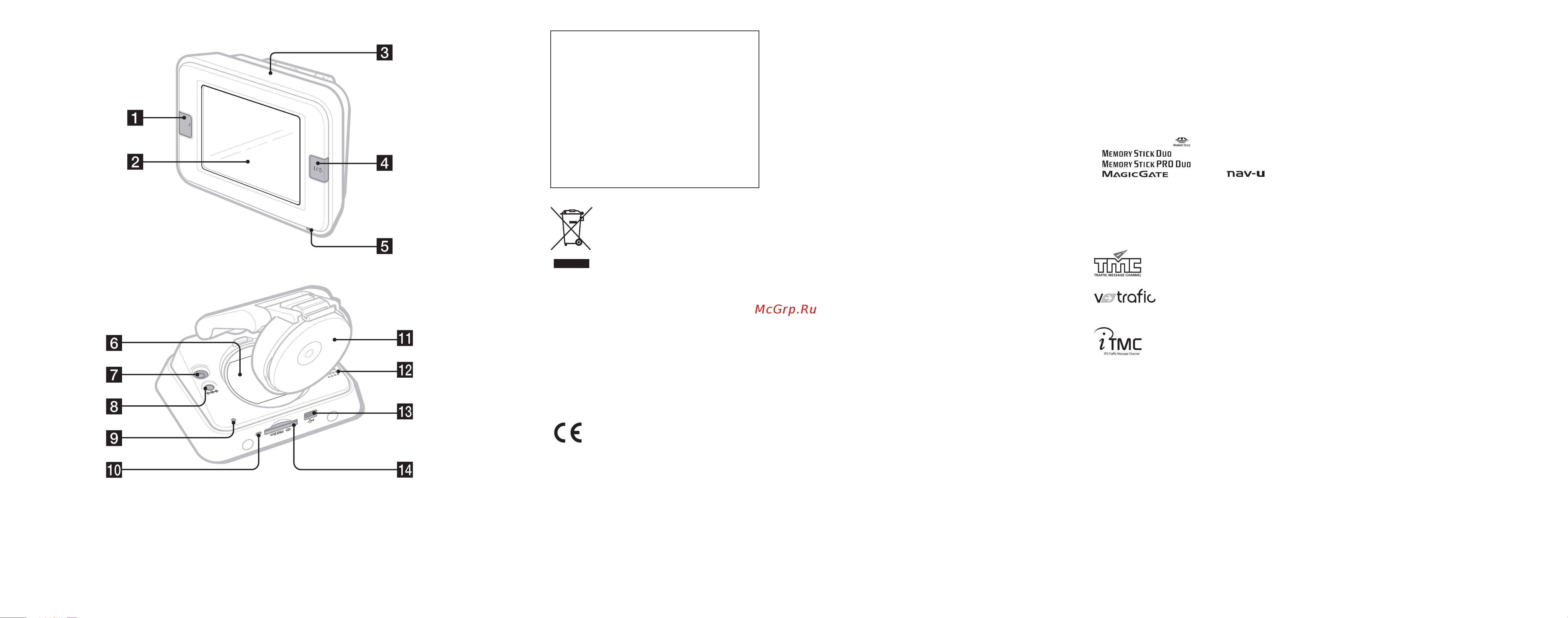 Sony NV-U72TC [2/116] Caution