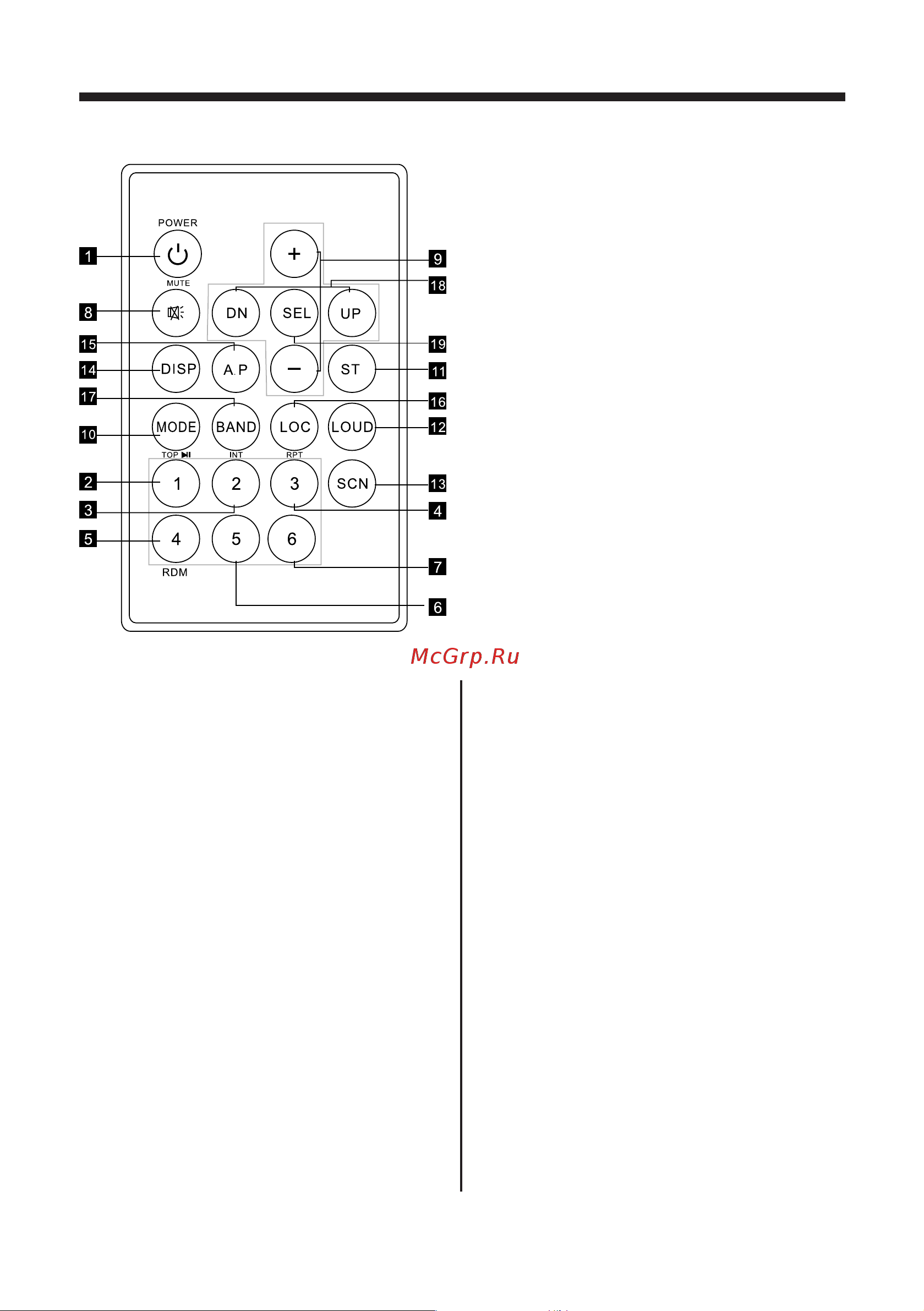 Mystery MCD-794MPU [11/22] Руководство по эксплуатации mcd 794mpu