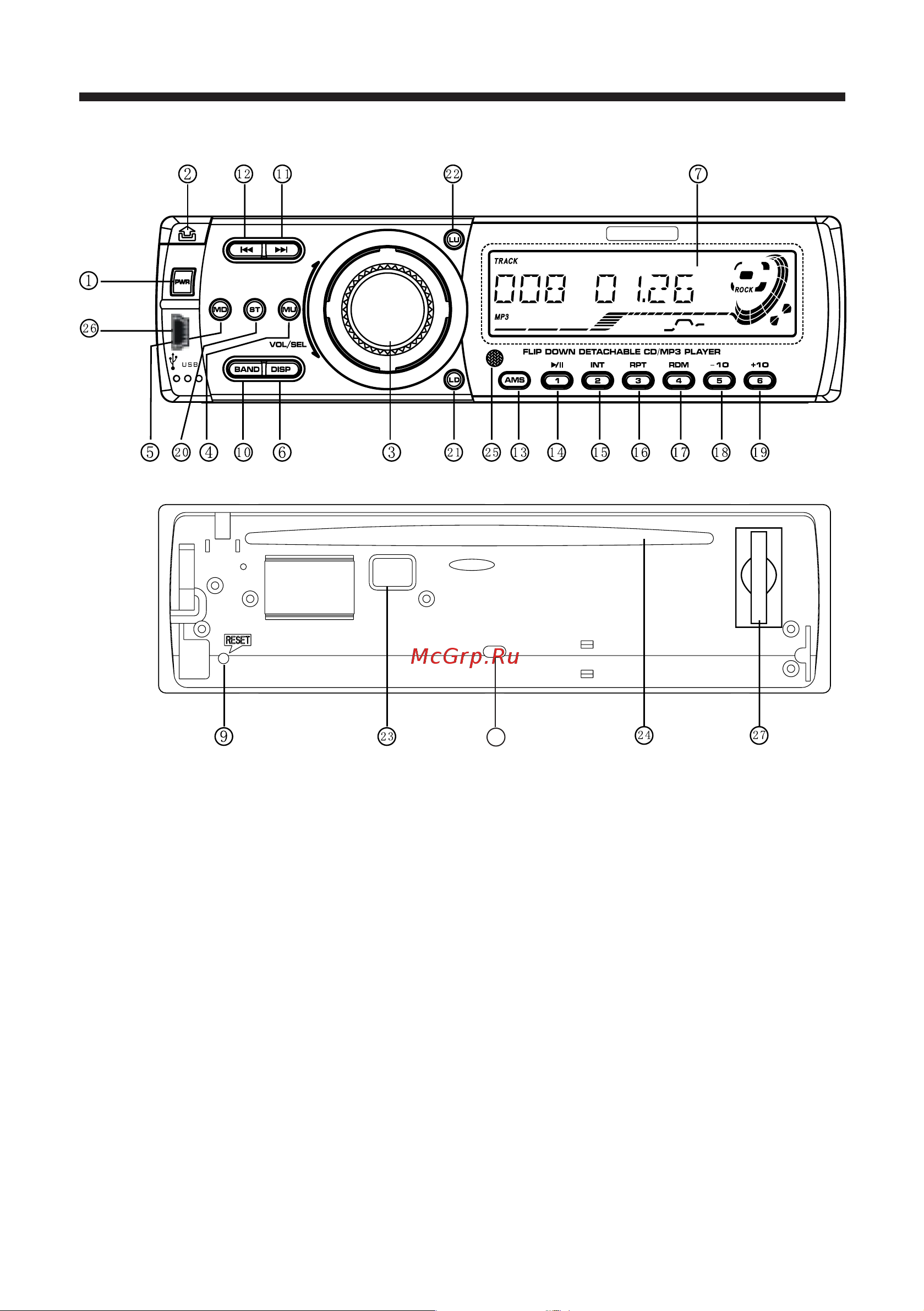 Mystery MCD-794MPU [4/22] Руководство по эксплуатации mcd 794mpu