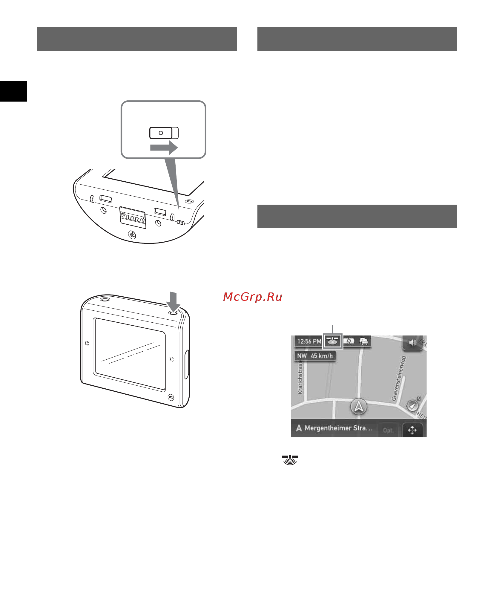 Sony NV-U51N [6/148] Turning the unit on