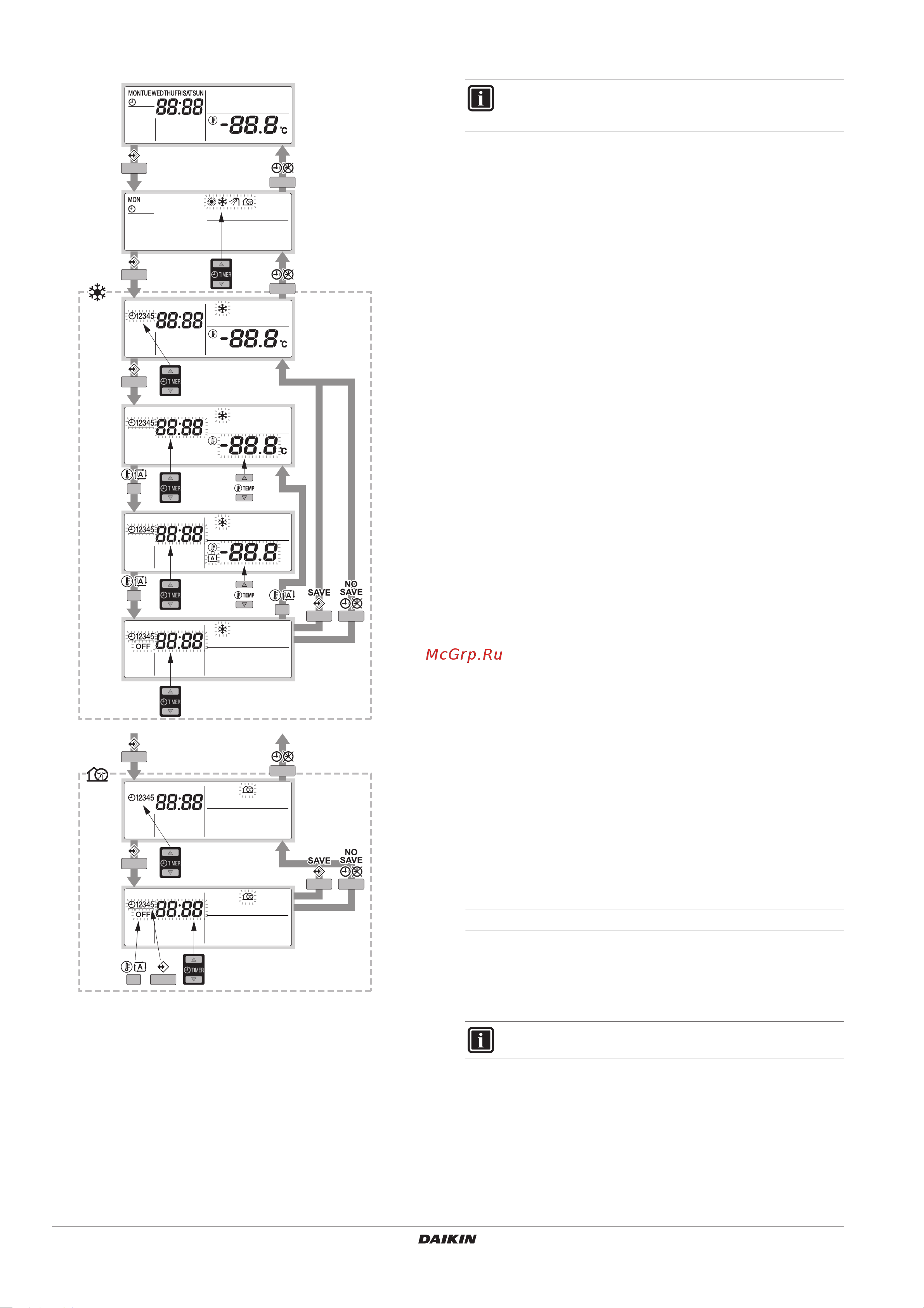 Daikin EKHVH008BB6V3 [12/26] Просмотр запрограммированных действий