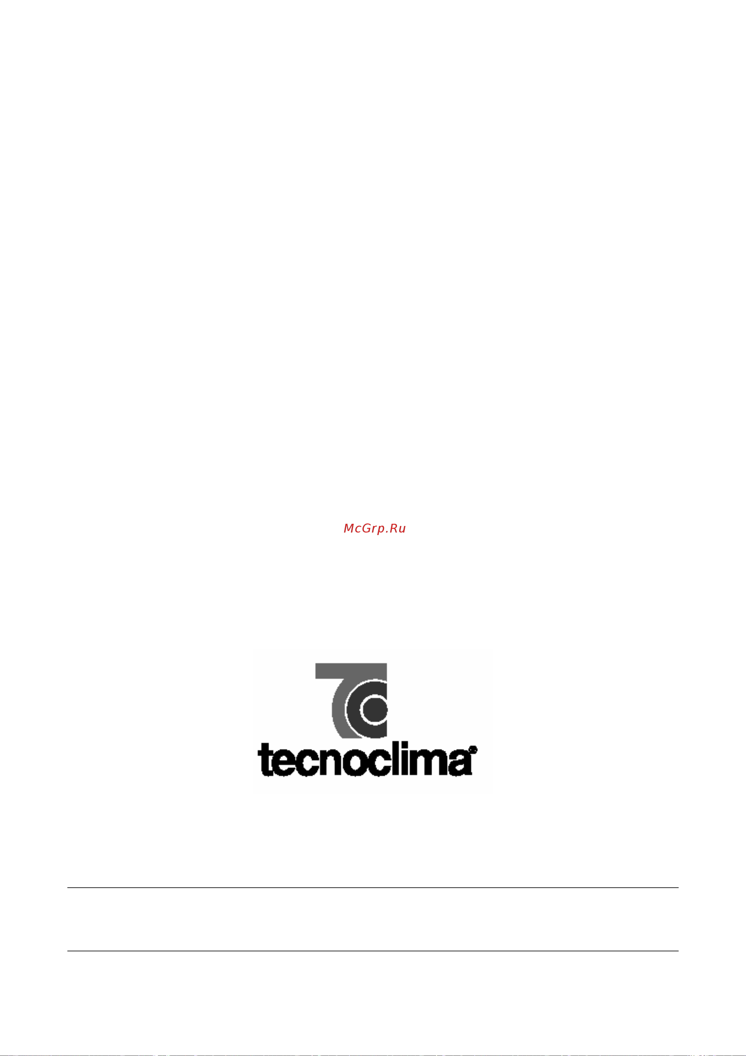 Tecnoclima BESST/R 31 Инструкция по эксплуатации онлайн [40/40] 604904