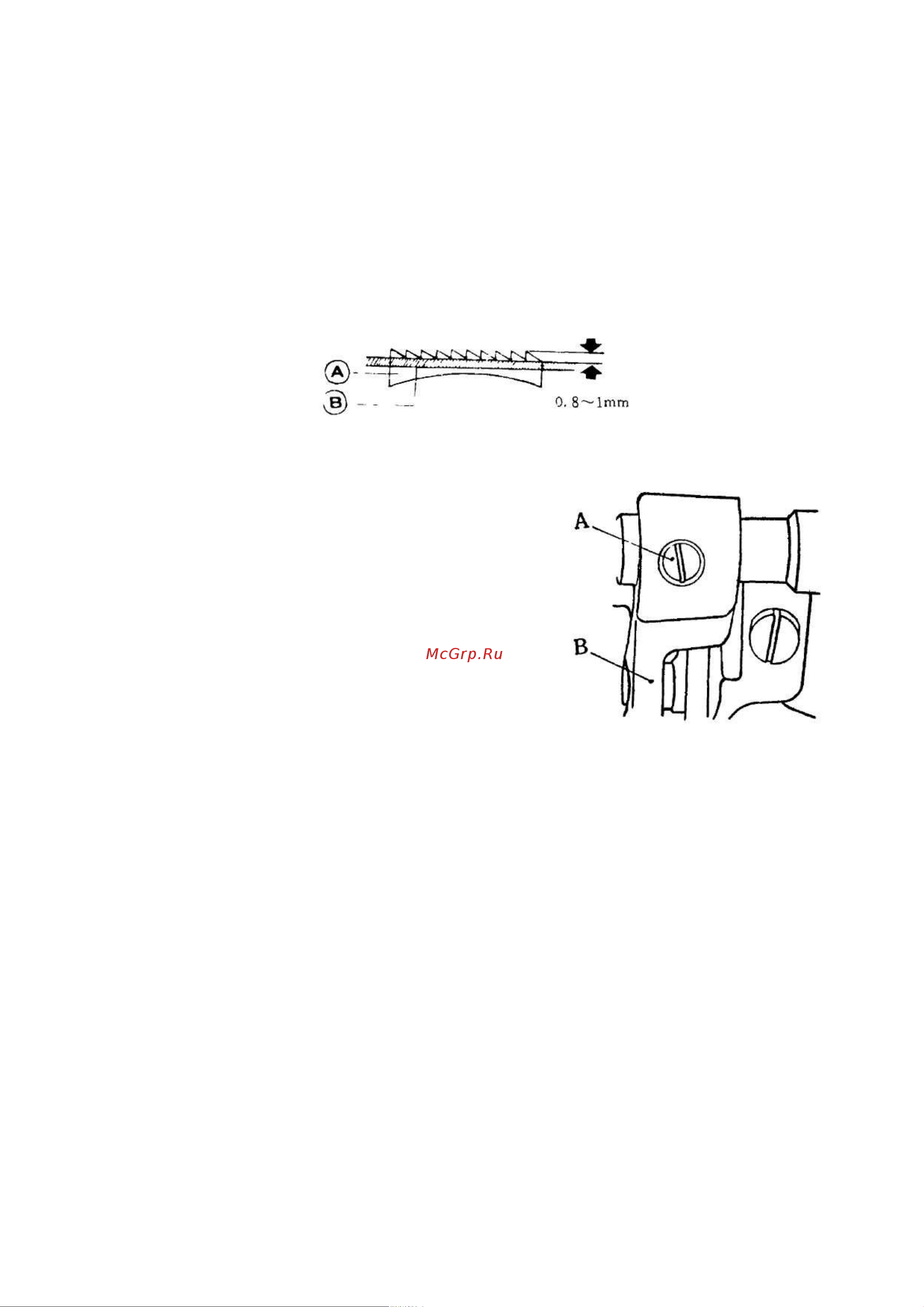Typical GC6-7D [19/26] Регулировка высоты зубчатой рейки