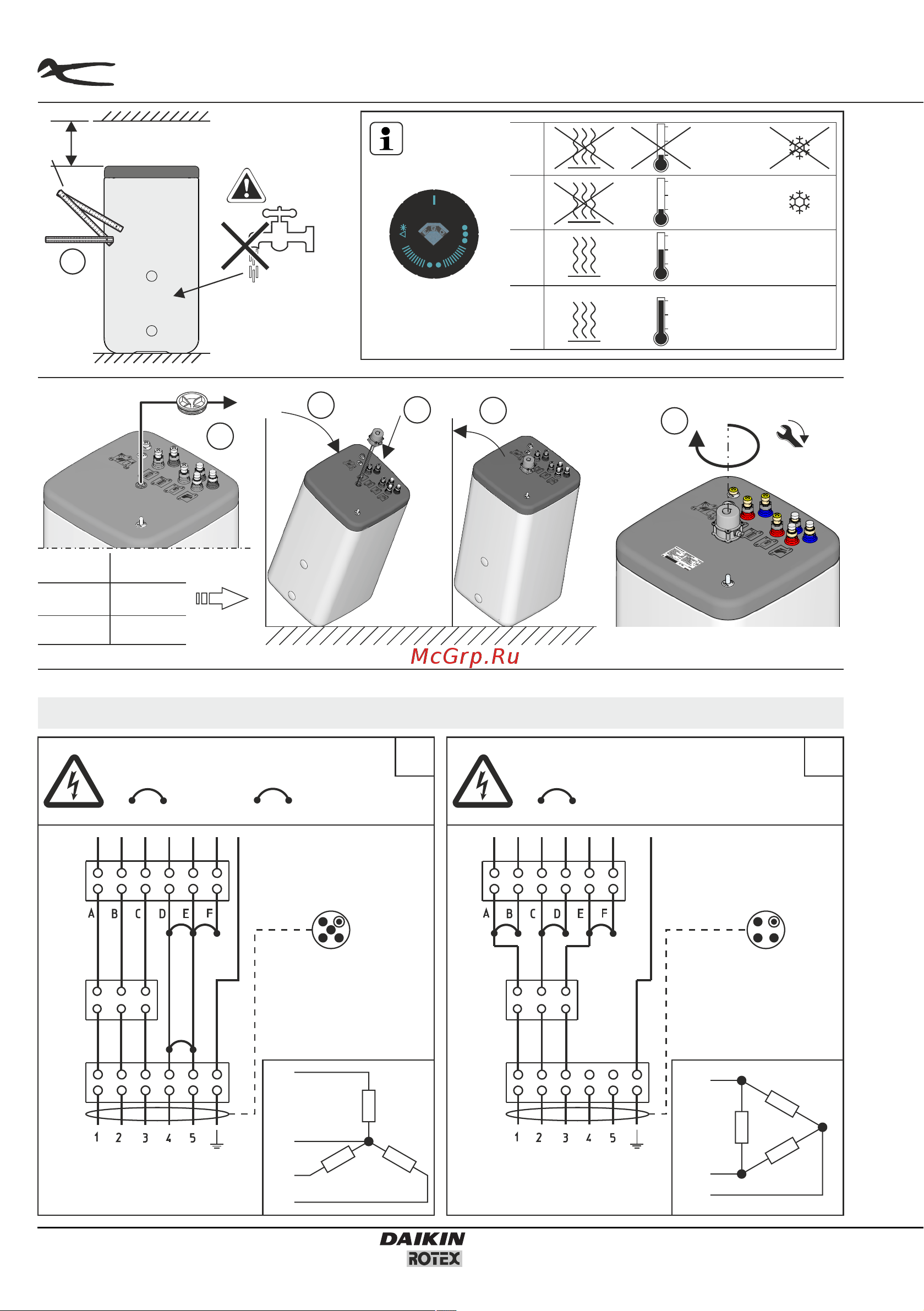 Daikin EKHWDH500BA Руководство по монтажу онлайн [2/4] 605272