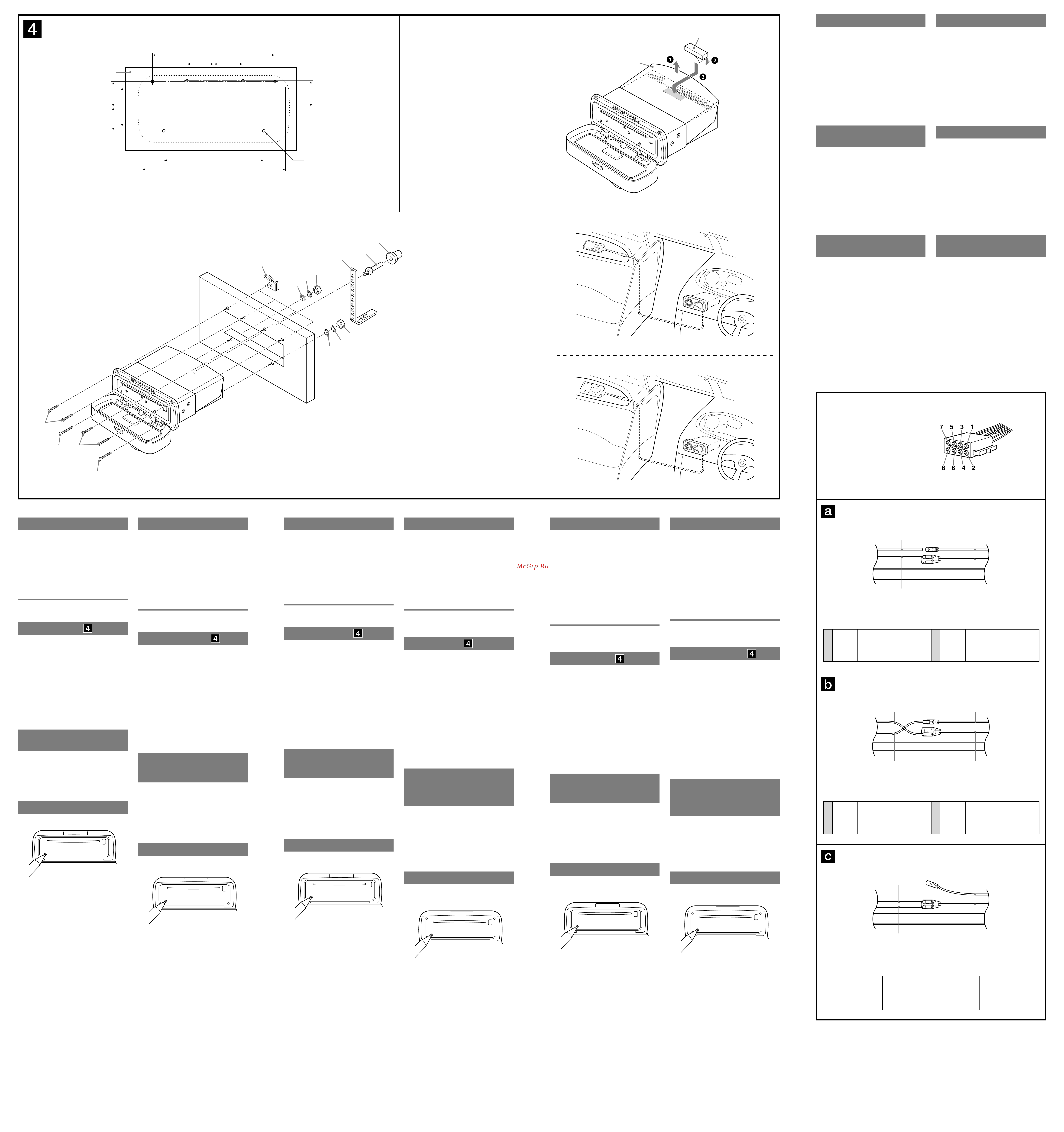 Sony CDX-HR910UI [2/2] Advertencia si el encendido del barco no dispone de una posición acc