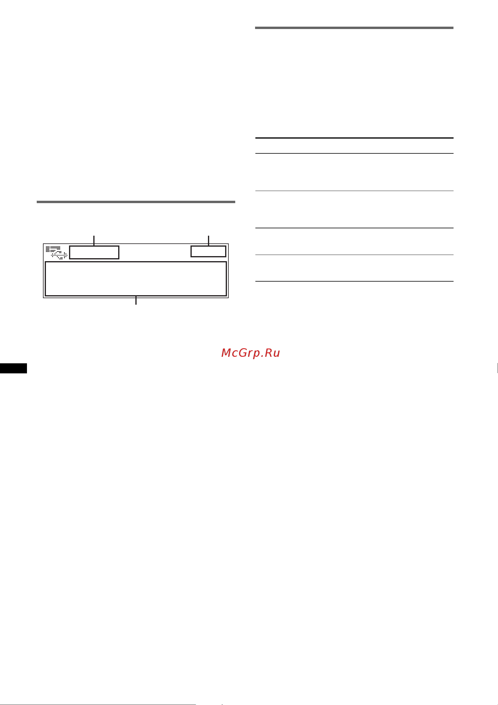 Sony CDX-GT937UI [50/64] Індикація на дисплеї